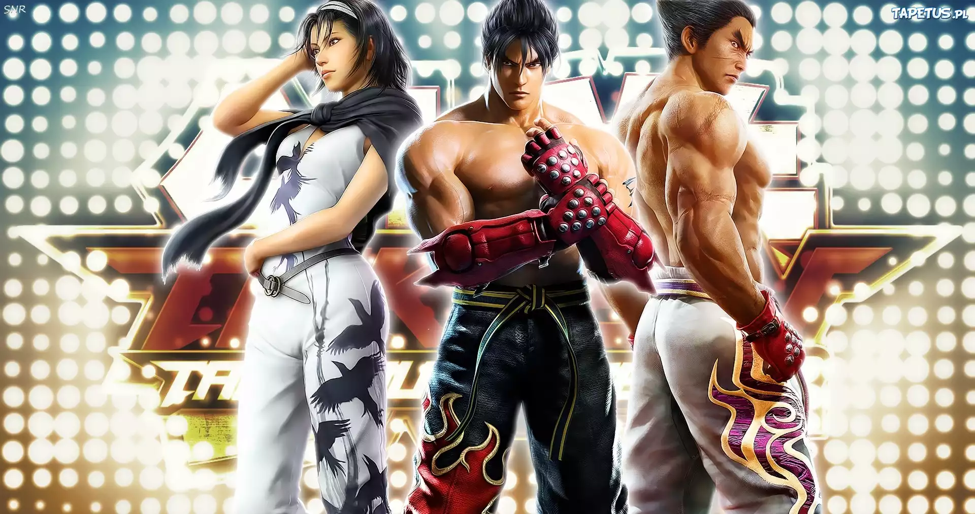 Jin Kazama, Jun Kazamam, Kazuya Mishima