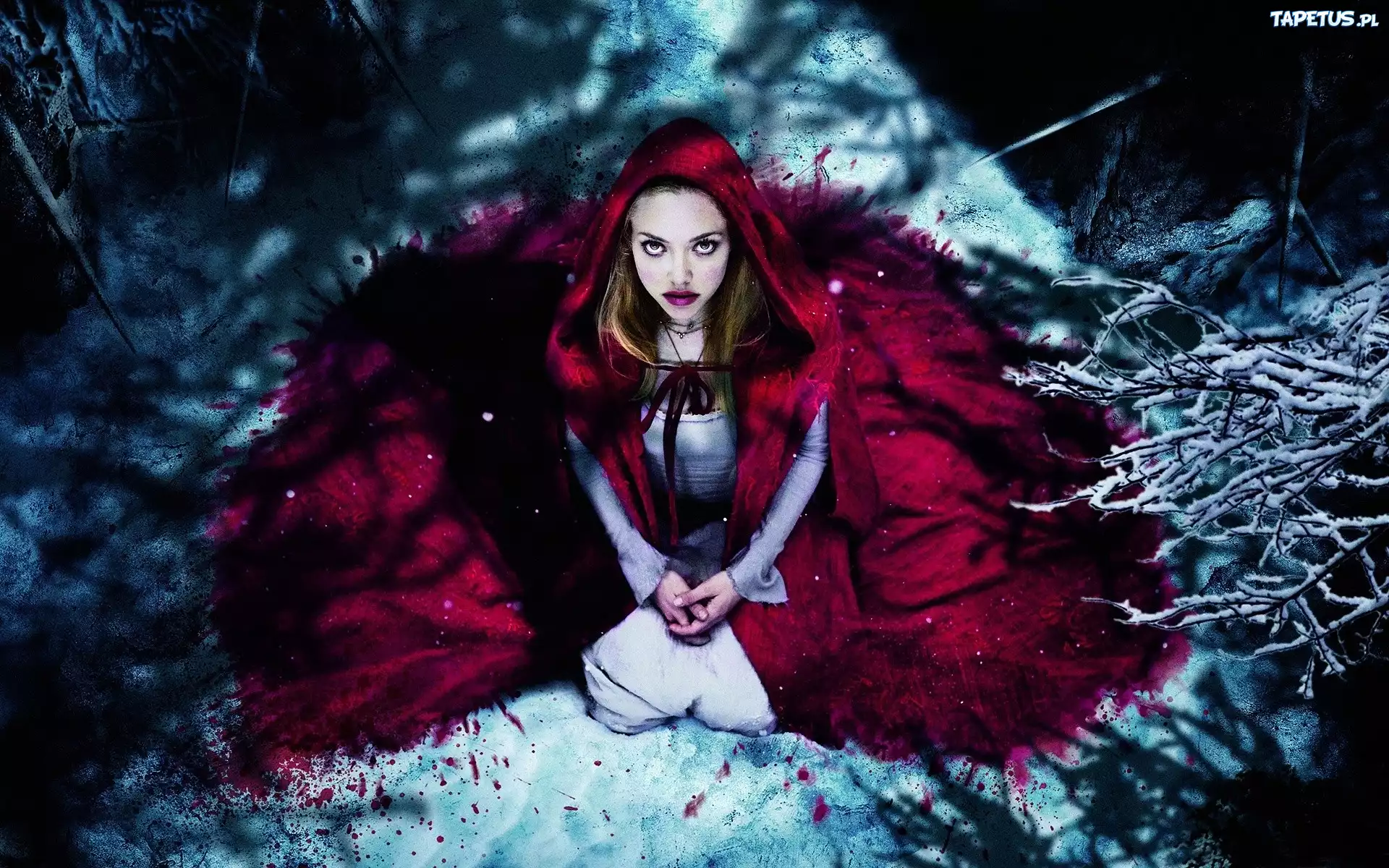 Amanda Seyfried, Czerwony Kapturek, Śnieg