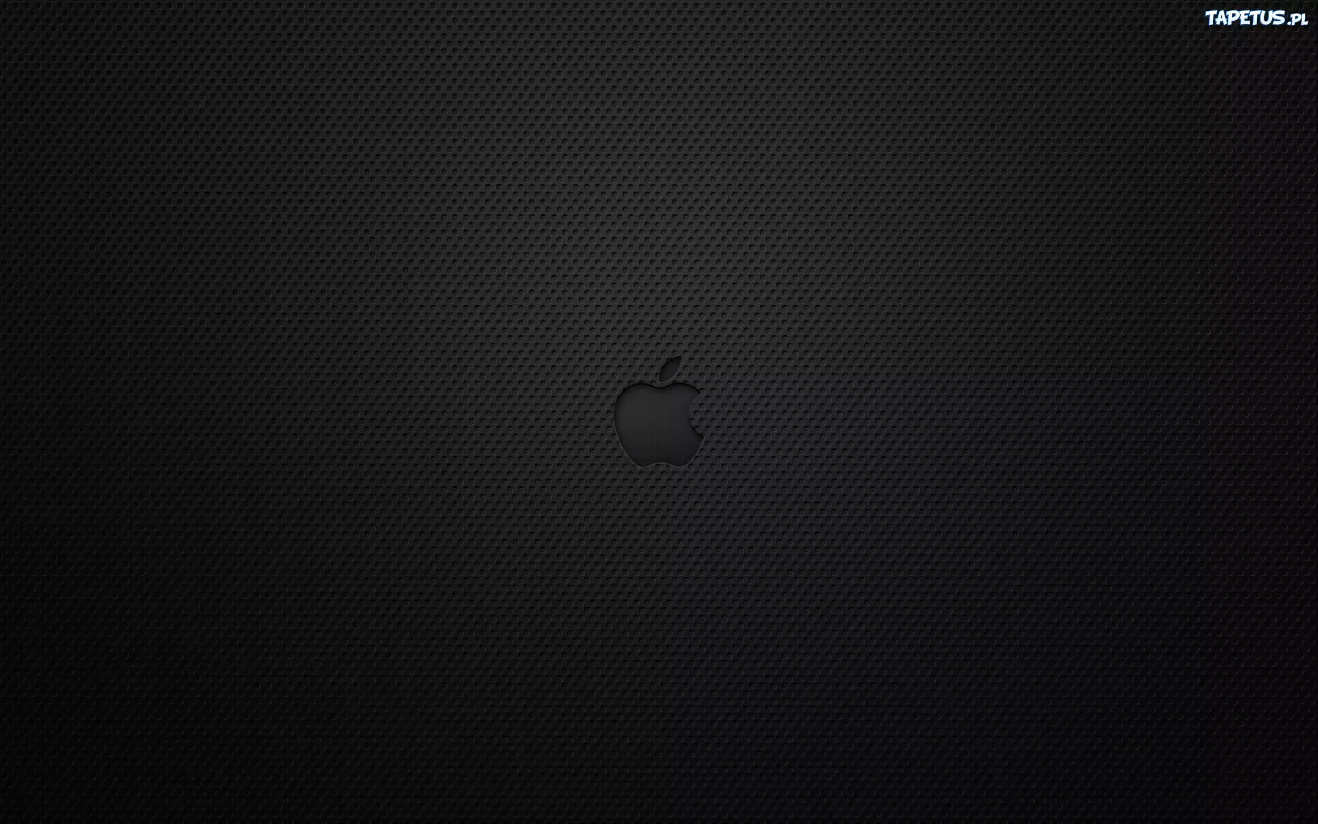 Apple, Logo, Czarne