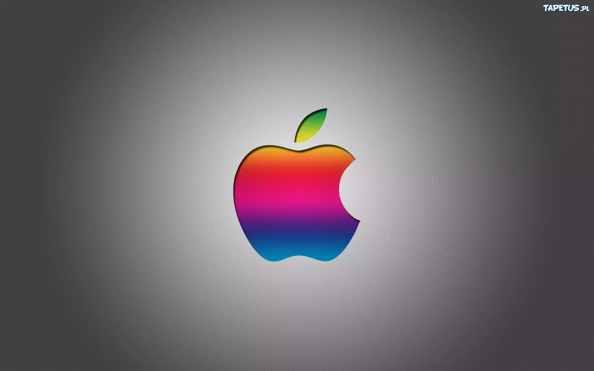 Apple, Logo, Tęczowe
