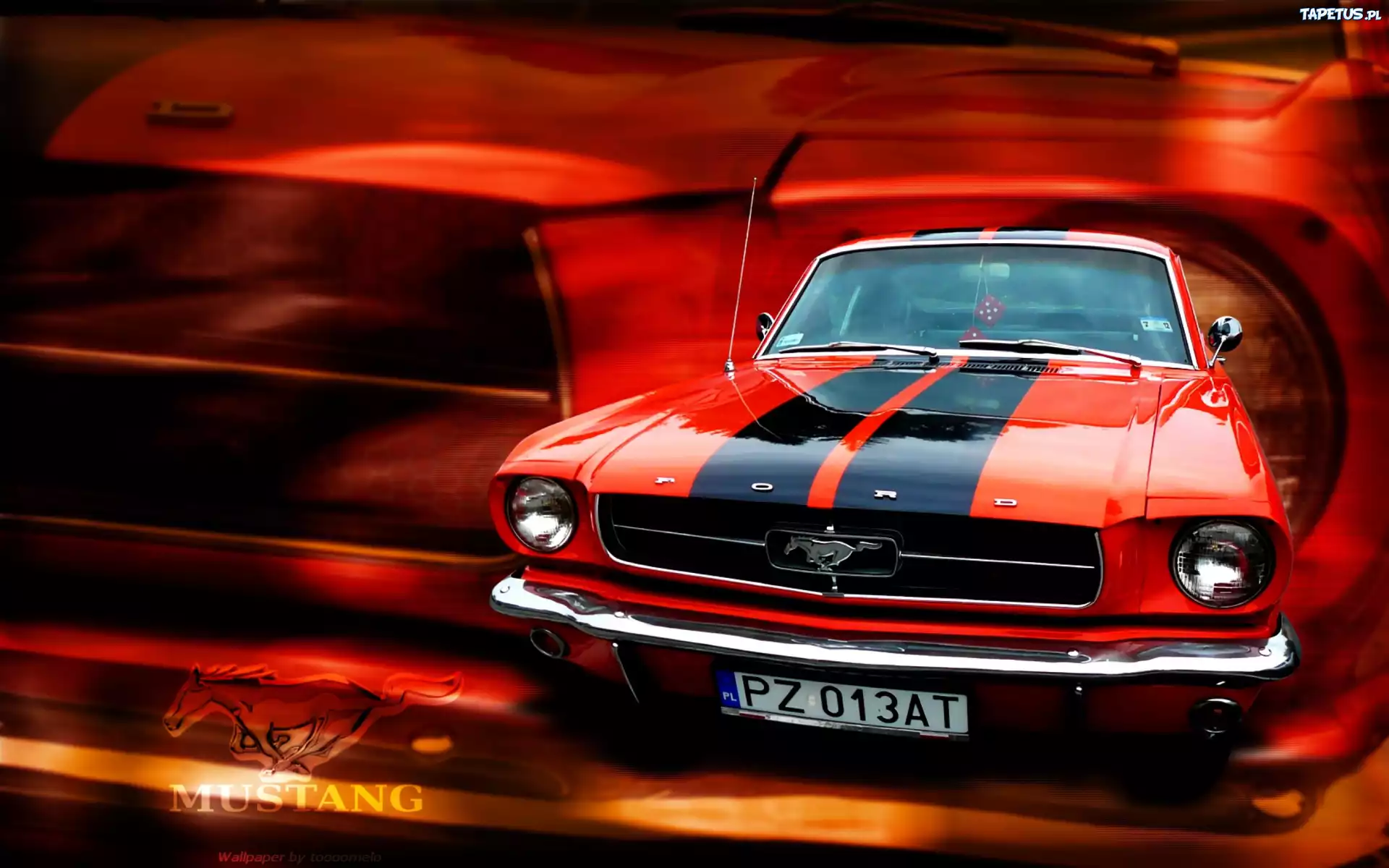 Ford Mustang, Pomarańczowy