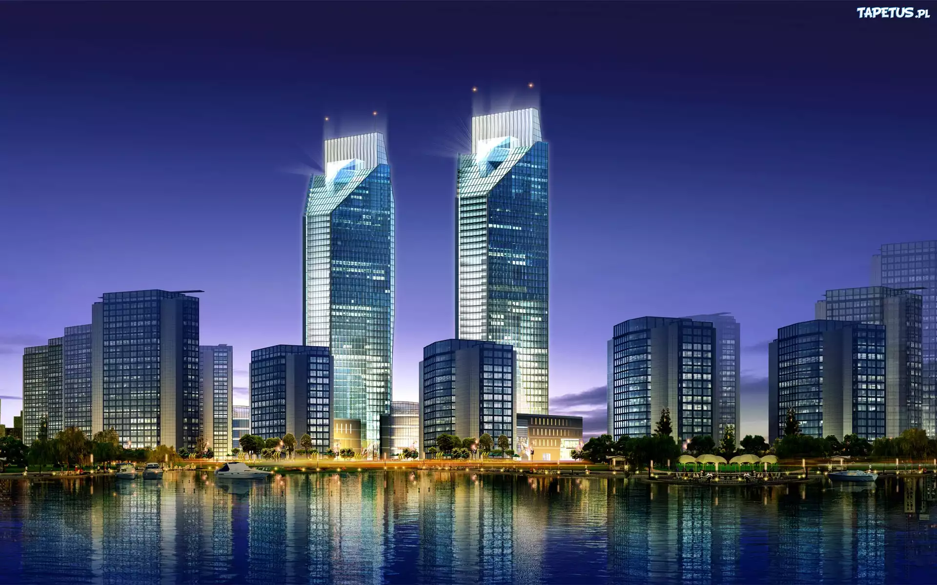 Architektura, Miast, Jezioro