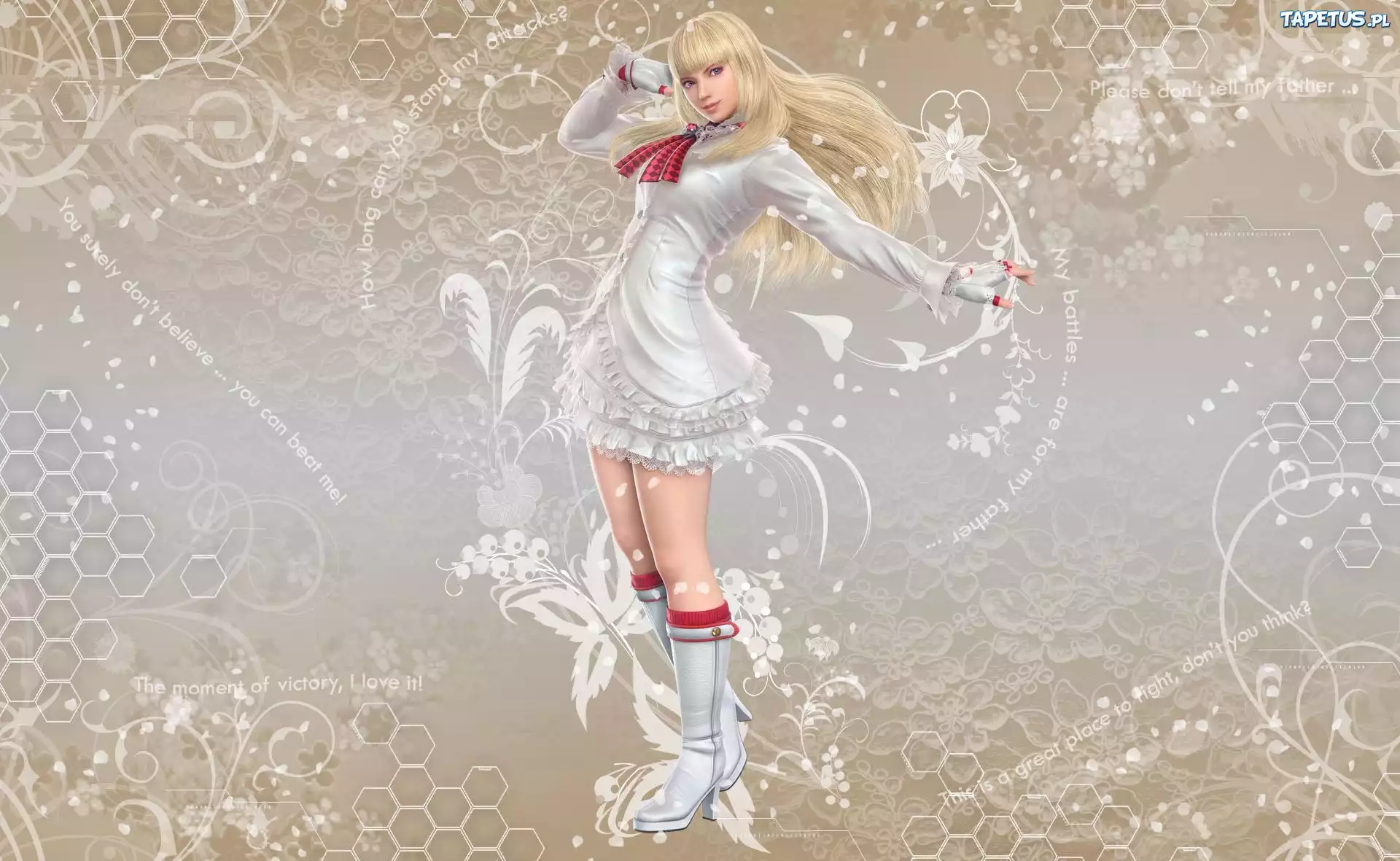 Lili, Tekken 6, Biel, Kwiaty