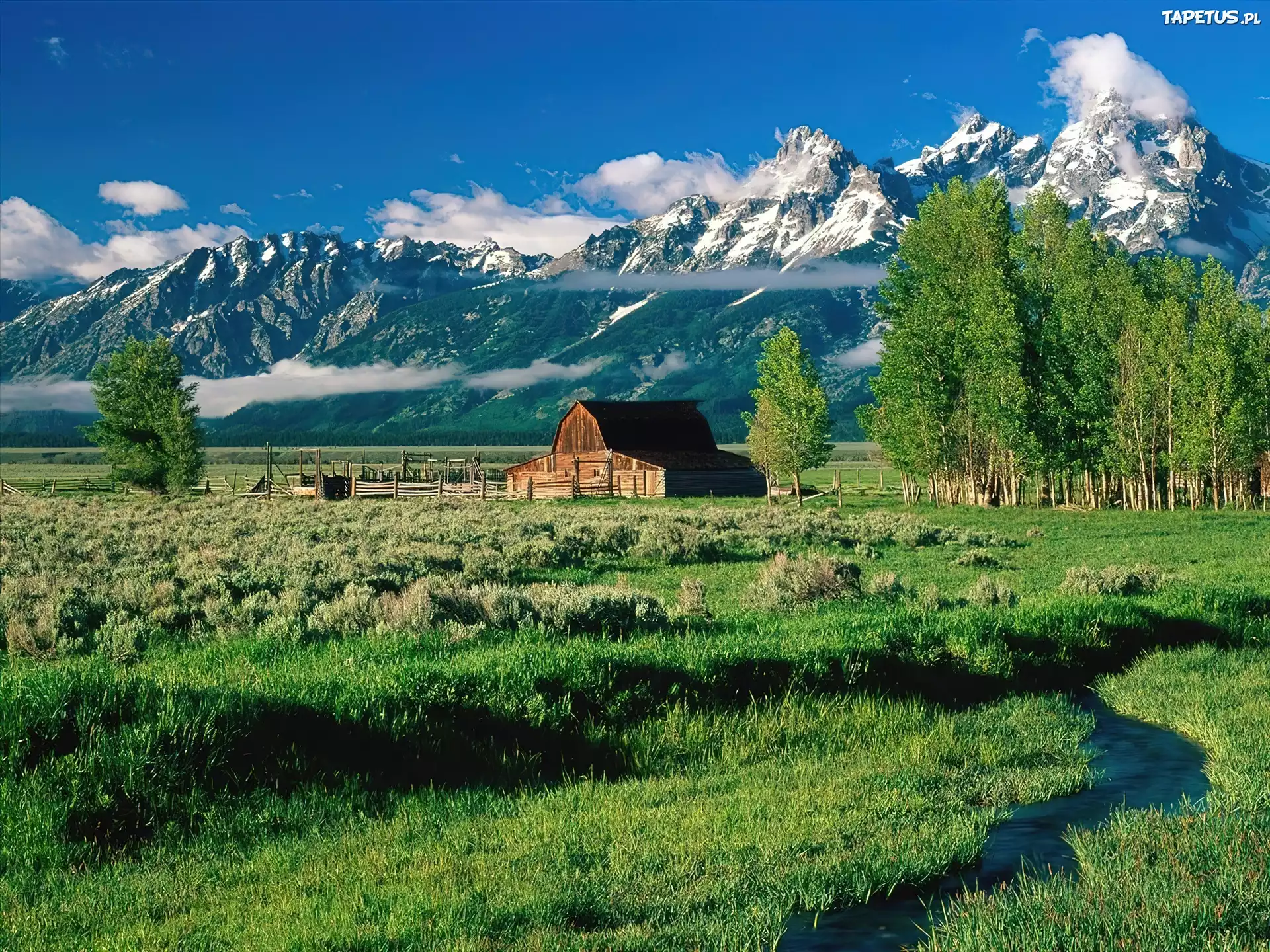 Park Narodowy, Grand Teton, Wyoming, Stany Zjednoczone