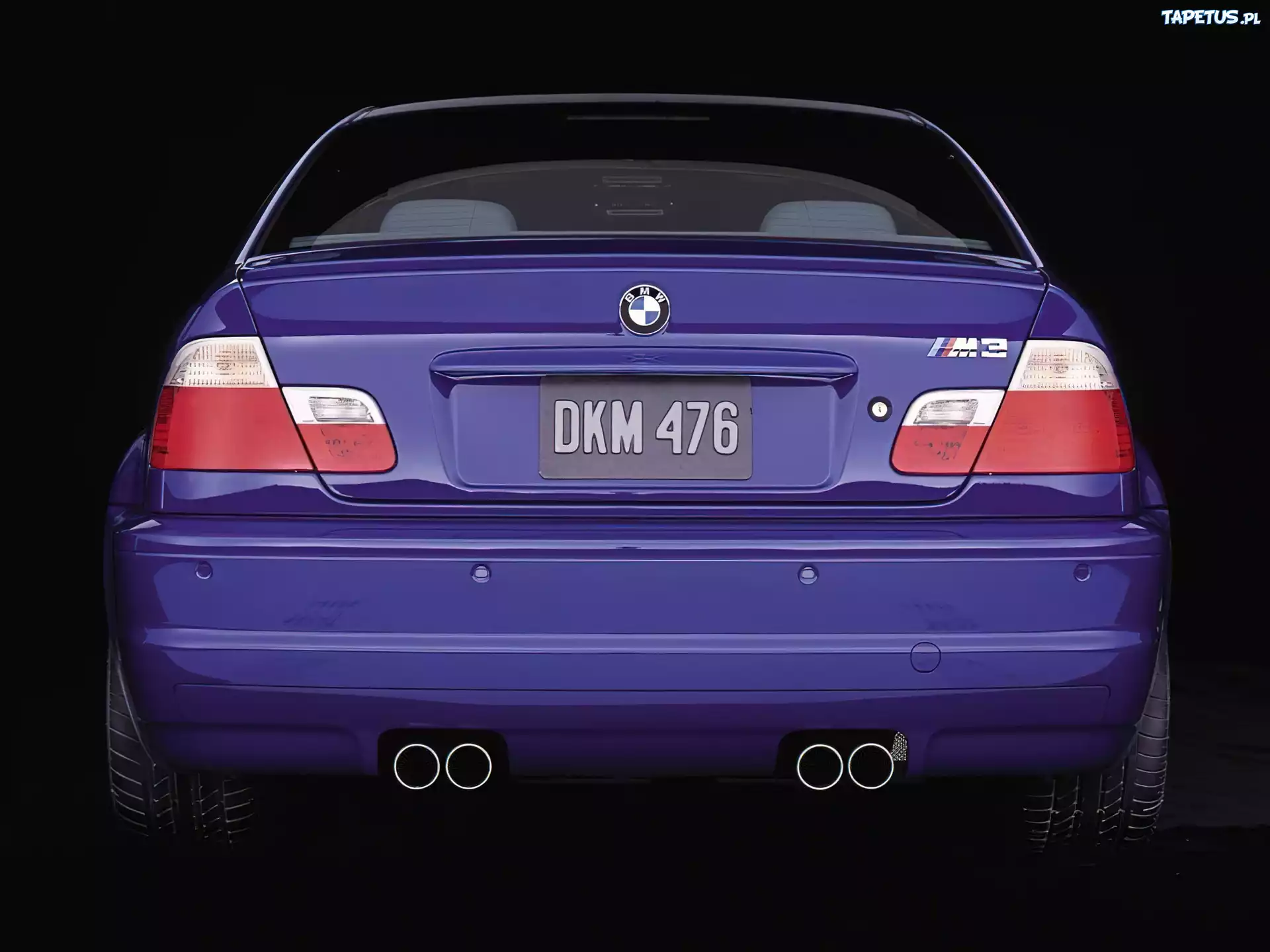 BMW M3, DKM 476, Tył