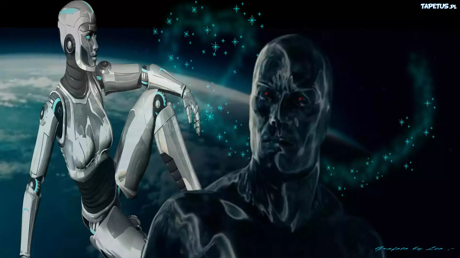 Gwiazdy, Android, Roboty