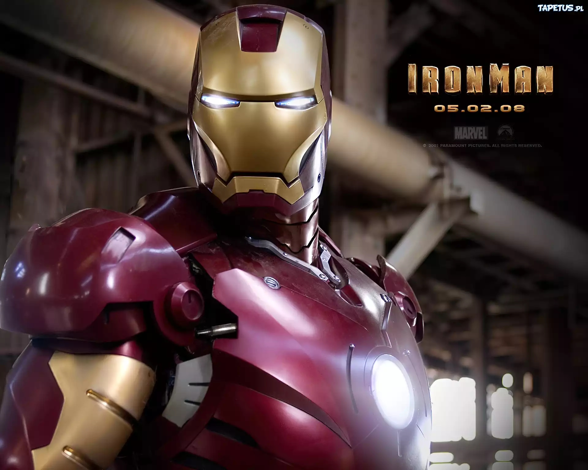 robot, rury, Iron Man