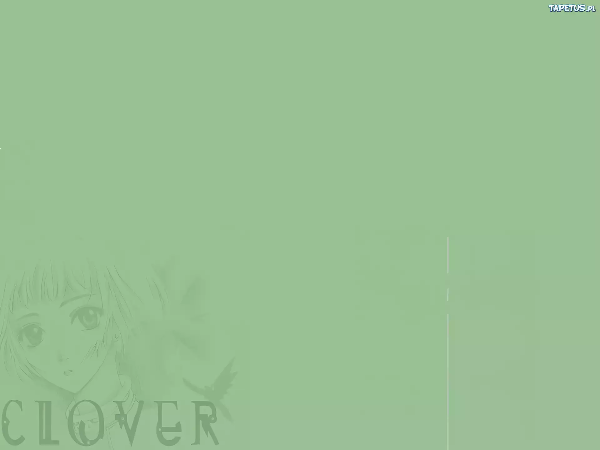 Clover, dziewczyna, twarz