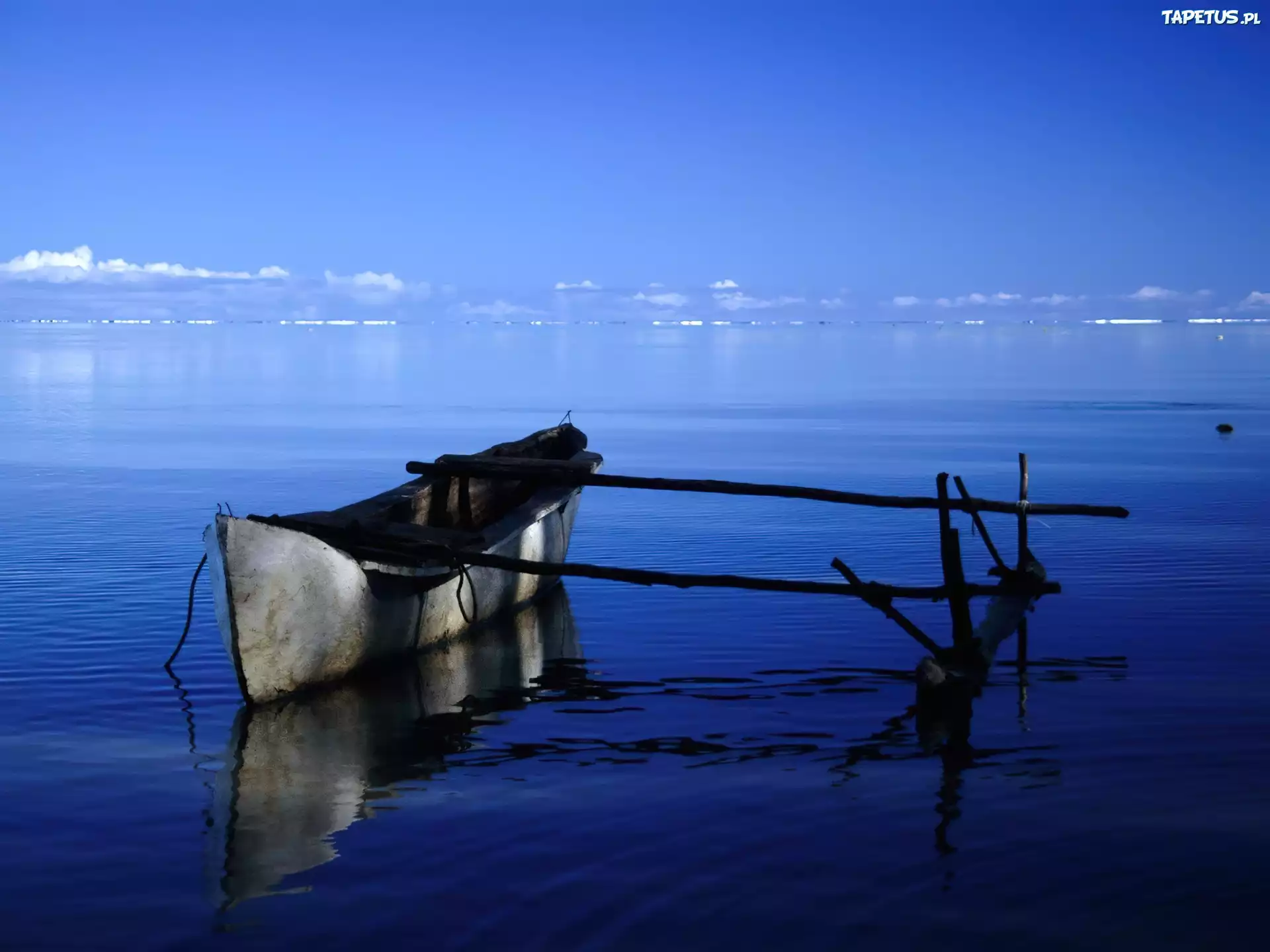 Morze, Łódka, Aitutaki, Islandia