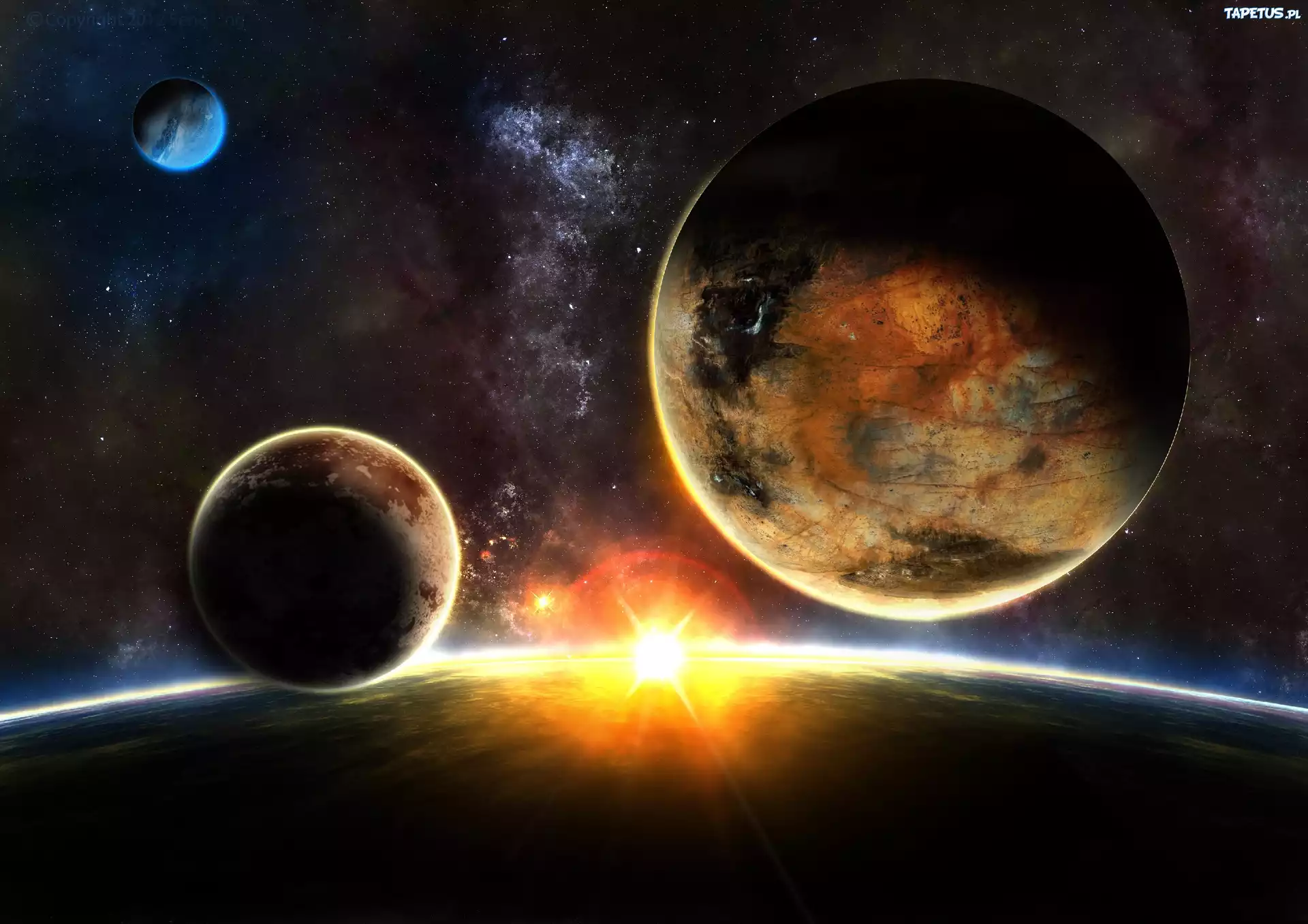 Kosmos, Planety, Gwiazdy