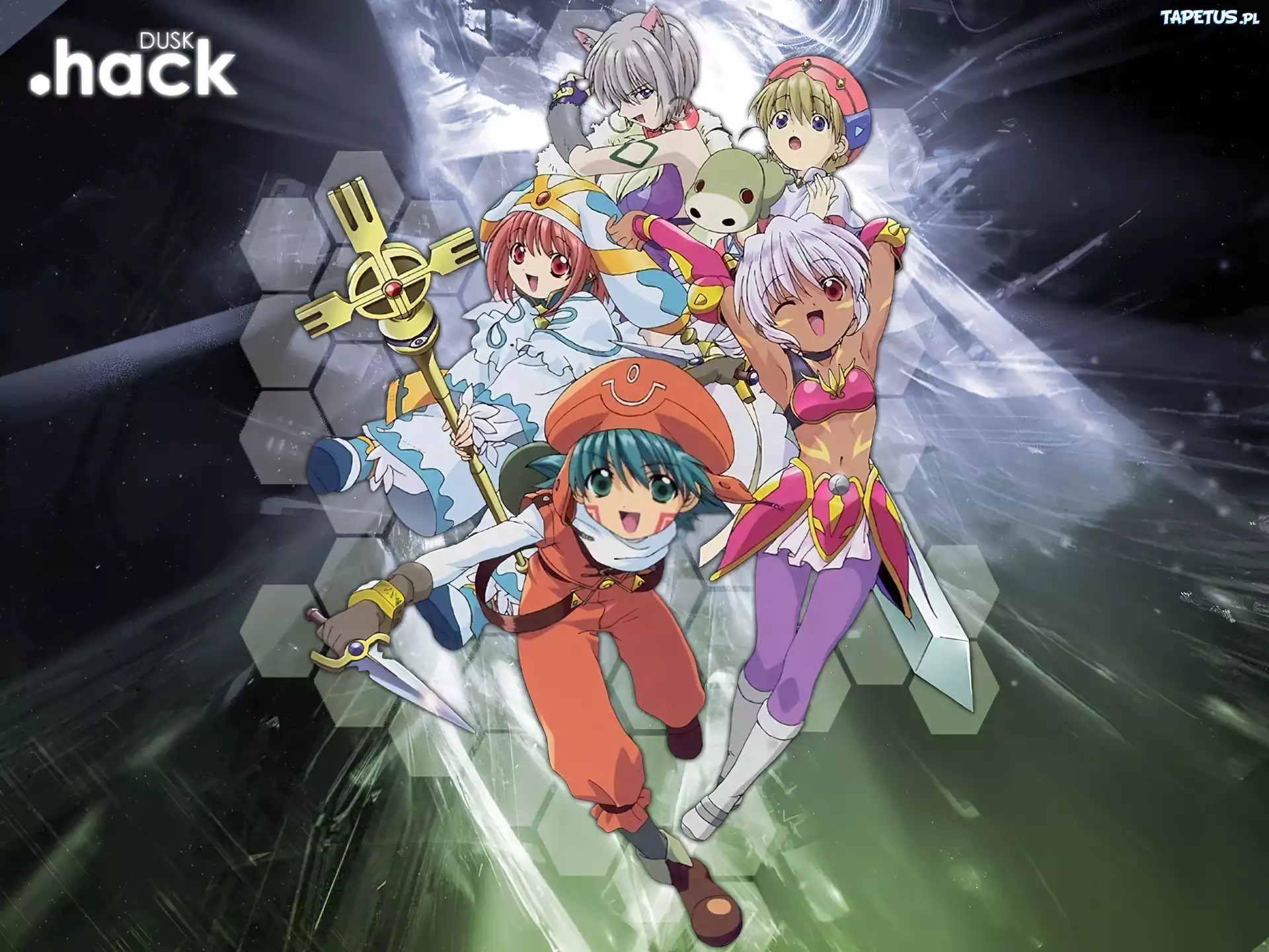 Dot Hack, zabawa, dzieci, miecz