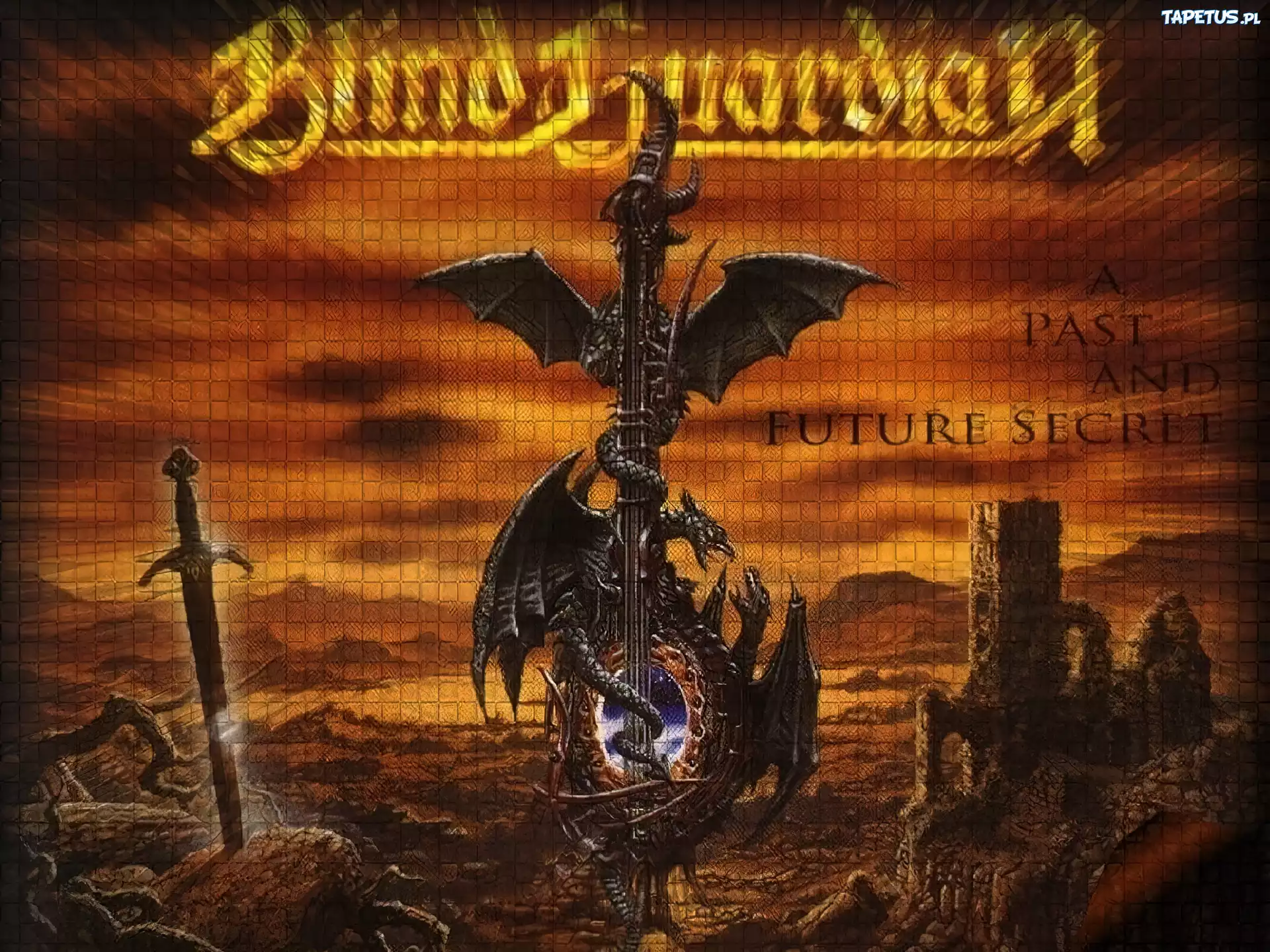 Blind Guardian,skrzydła ,miecz
