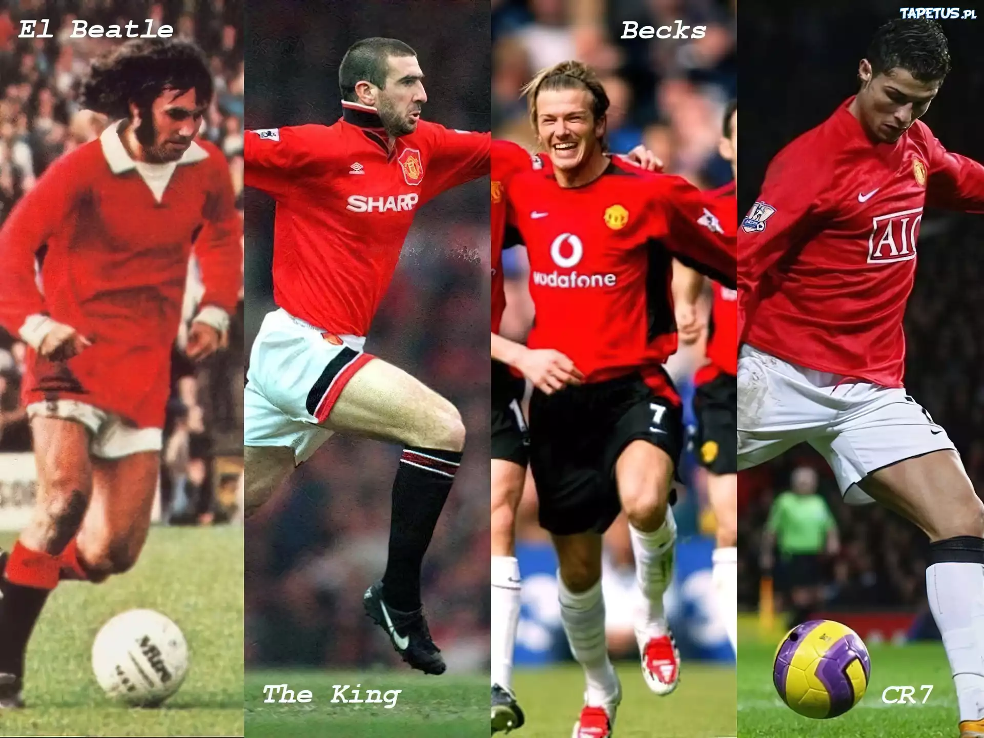 El Beatle, The King, Becks, CR7