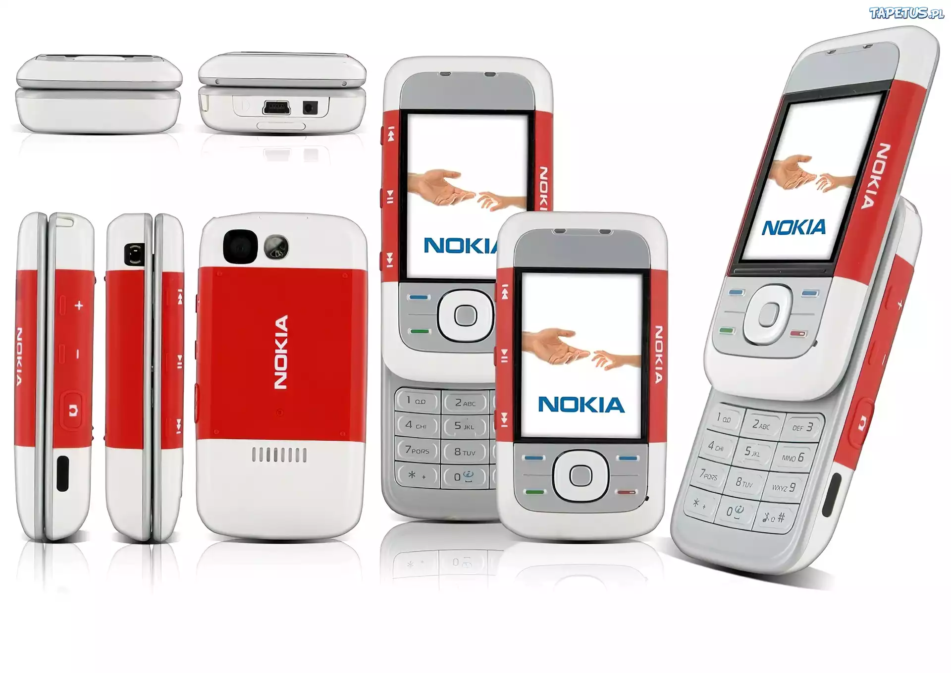 Czerwona, Biała Nokia 5300 XpressMusic
