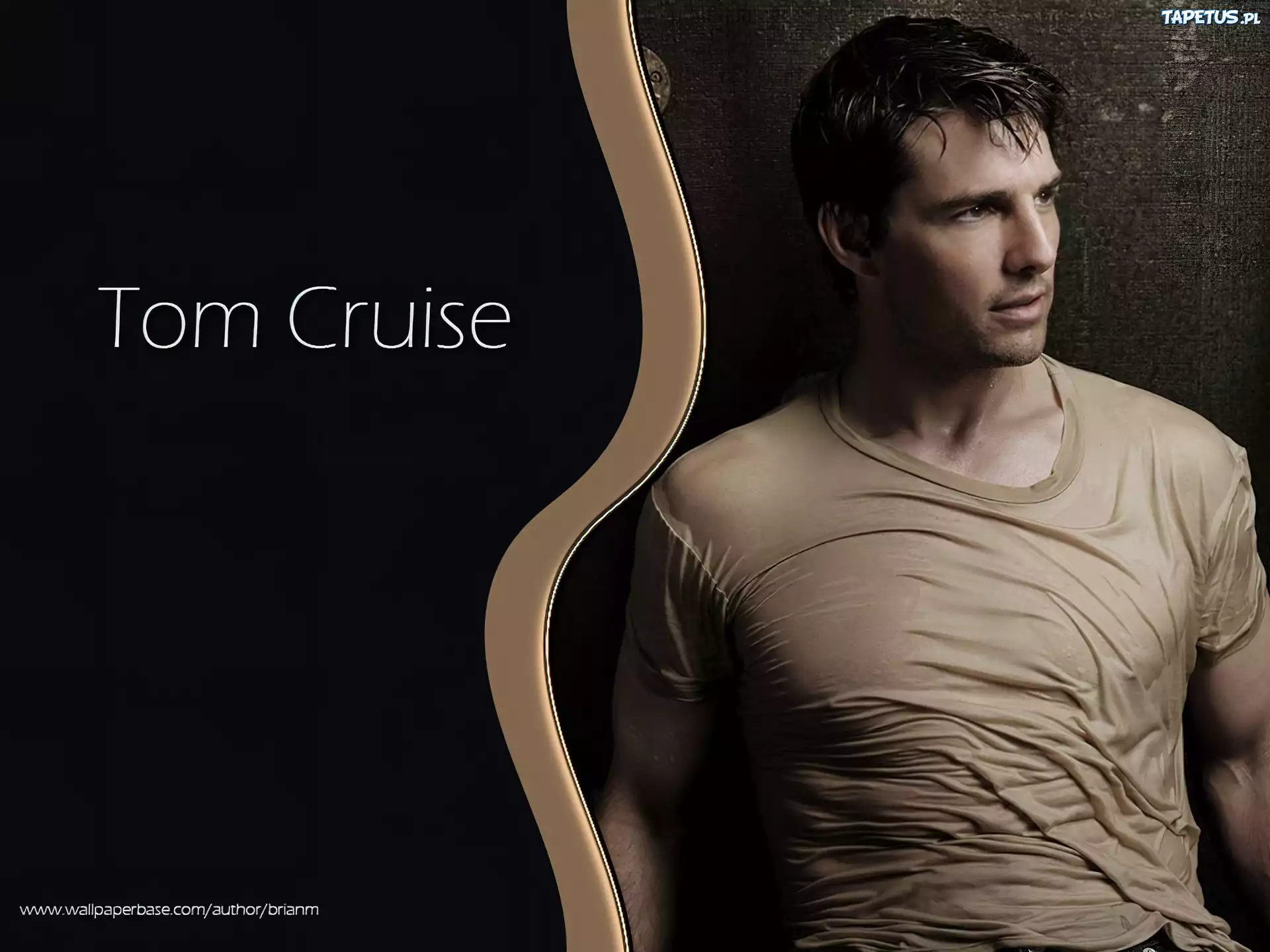 Tom Cruise,mokra koszulka