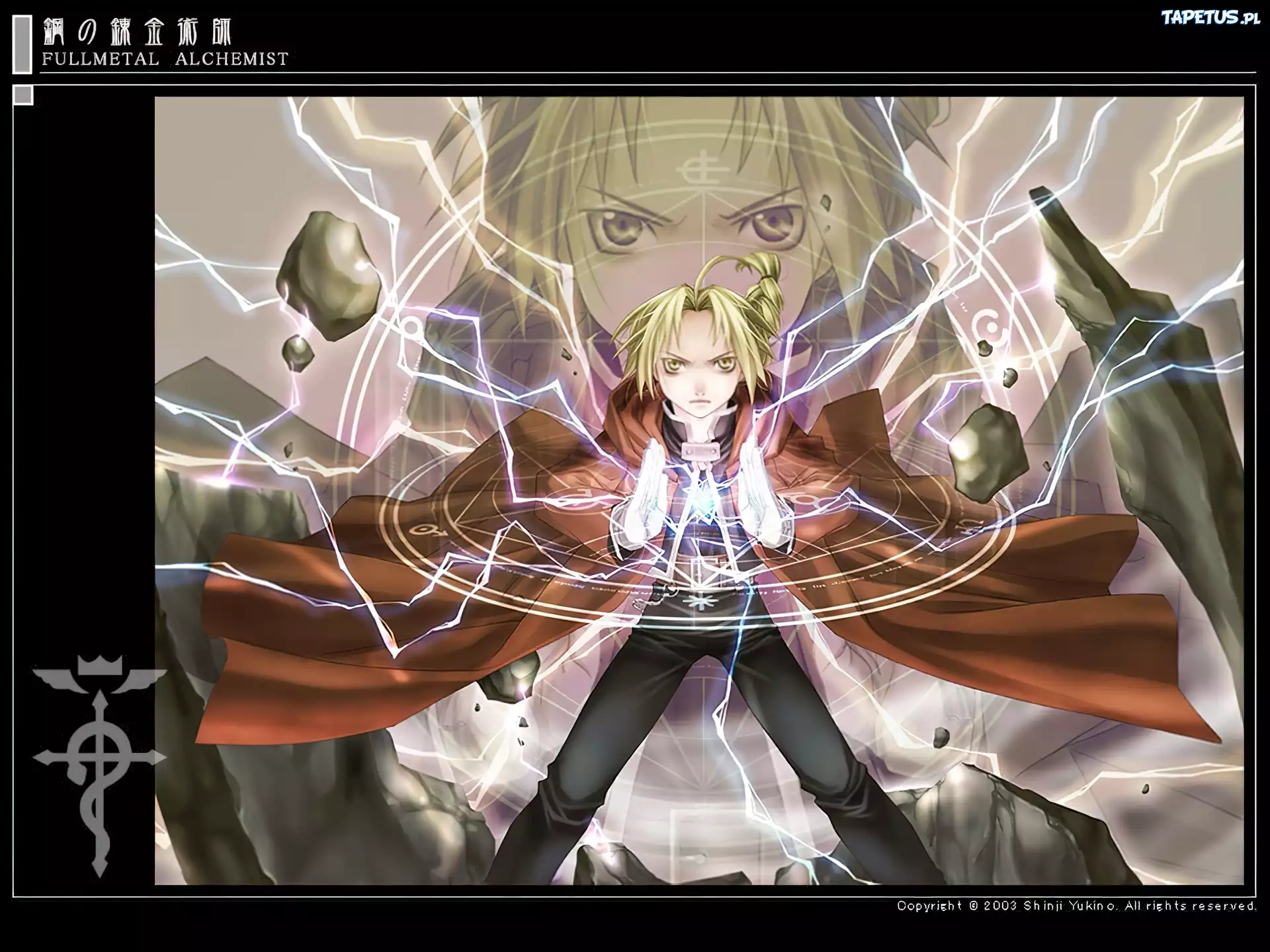 Full Metal Alchemist, postać, peleryna