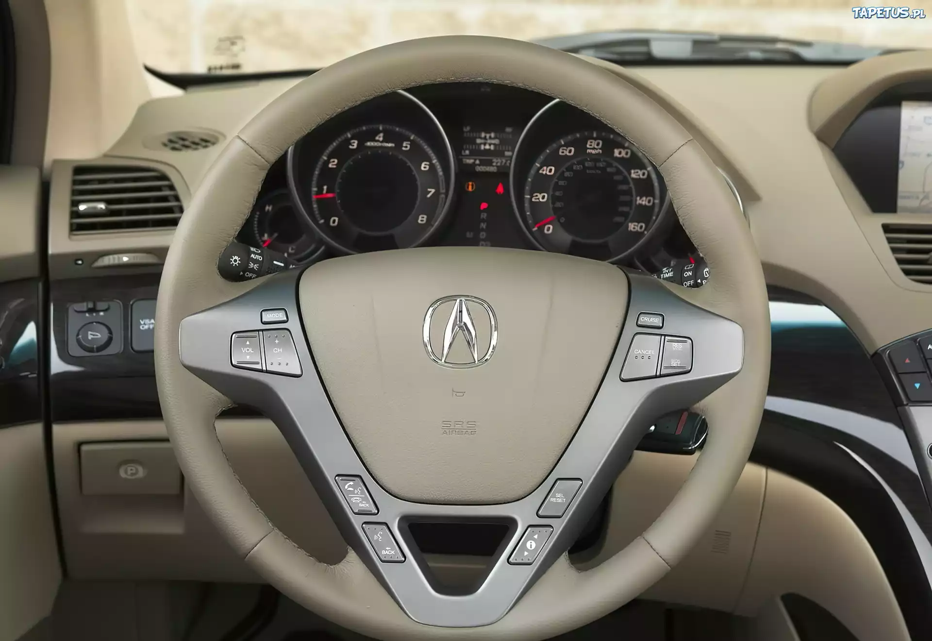 Acura, MDX, Kierownica