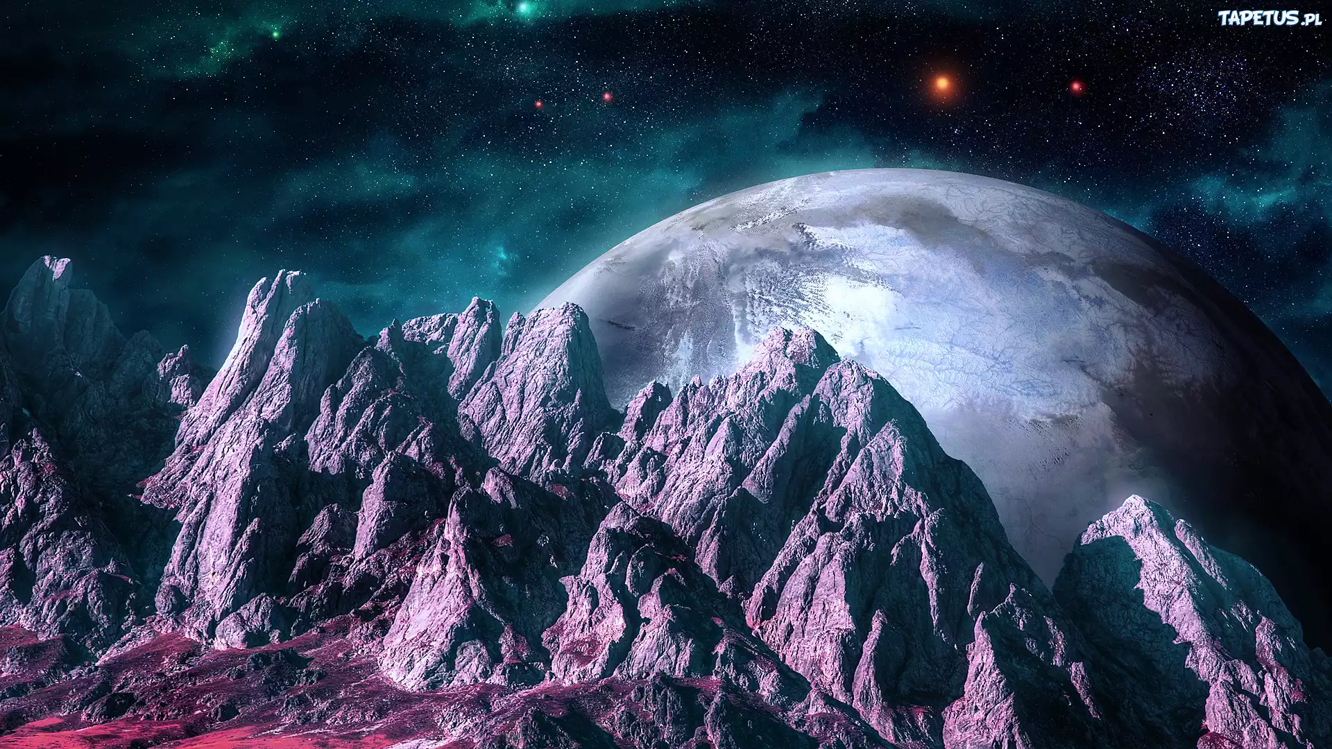 Kosmos, Planeta, Skały