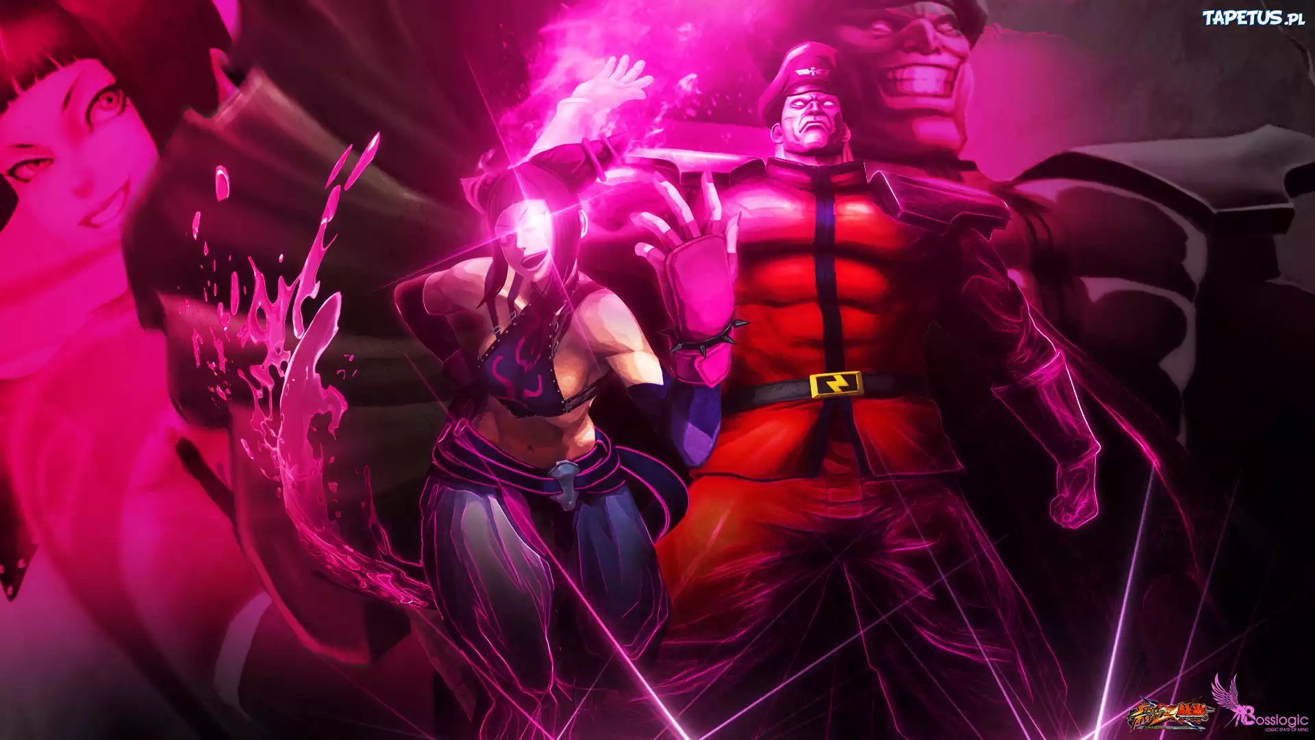 Street Fighter X Tekken, Juri ,Bison