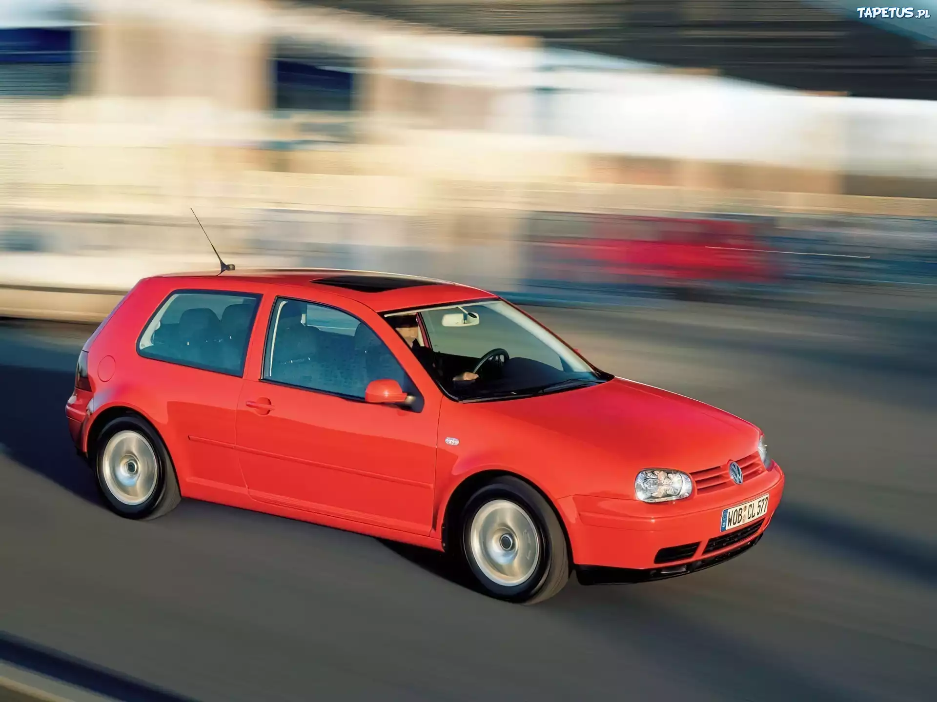 Volkswagen Golf 4, Czerwony