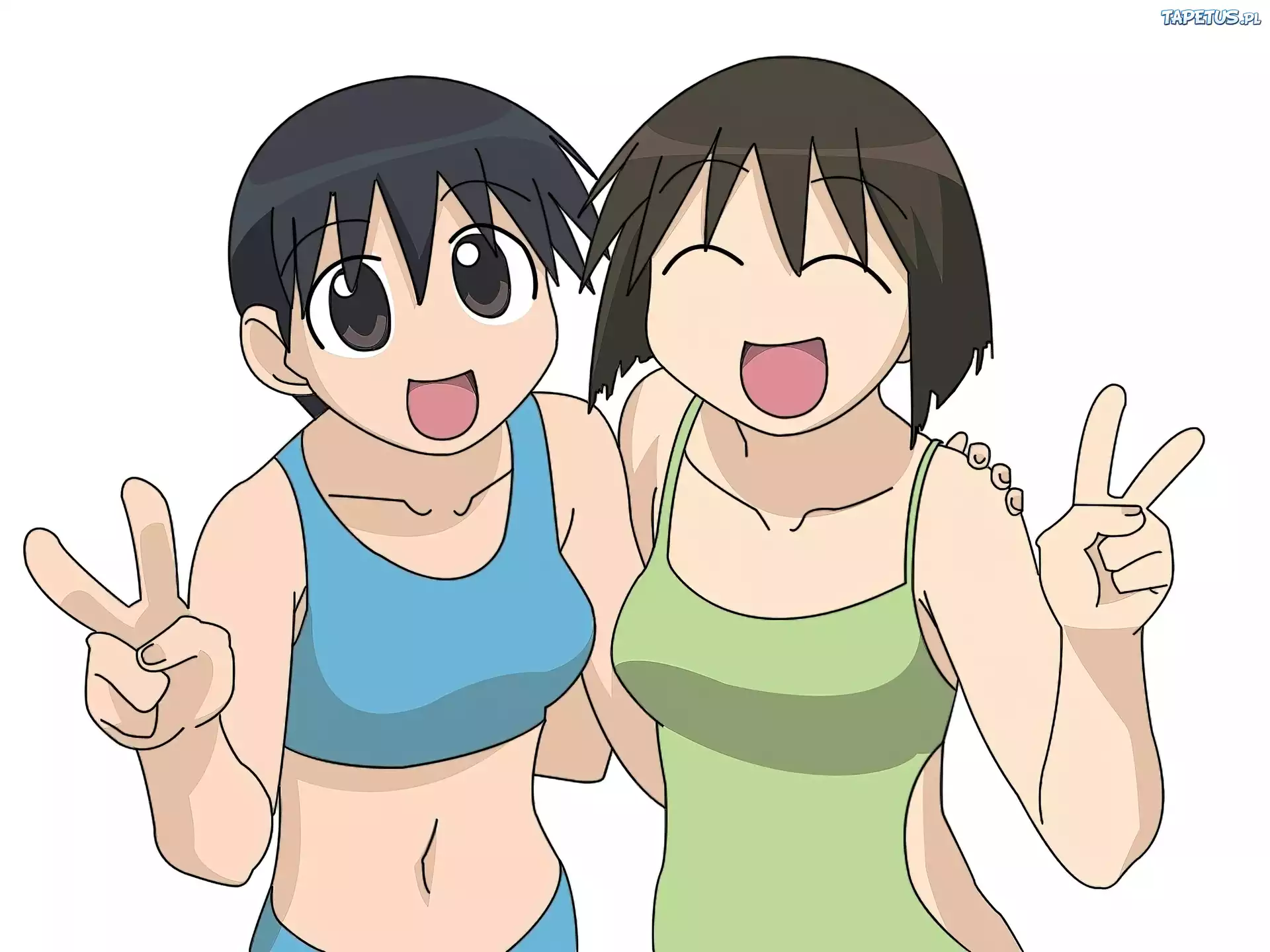 Azumanga Daioh, dziewczyny, stroje