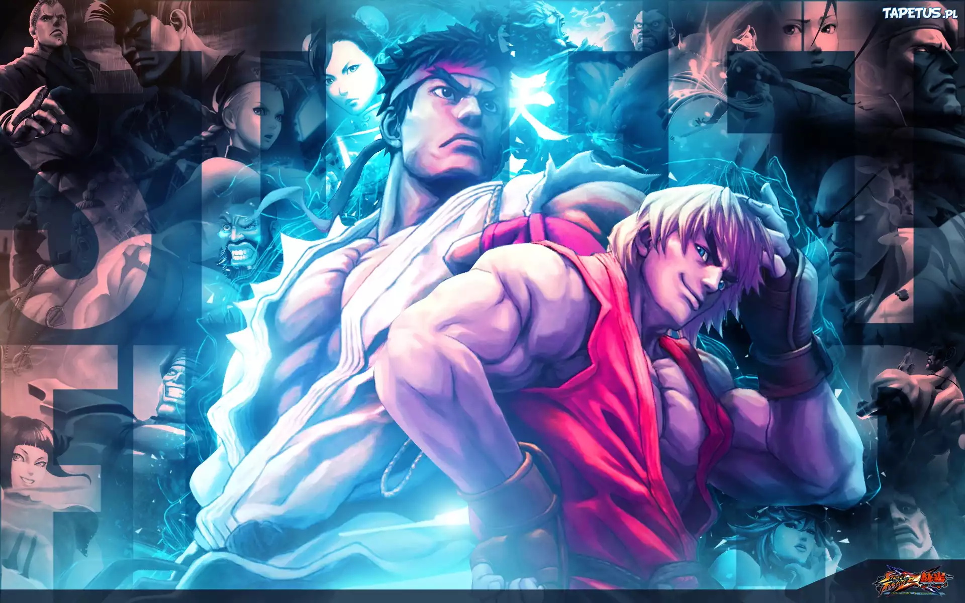 Street Fighter X Tekken, Ryu, Ken, Postacie