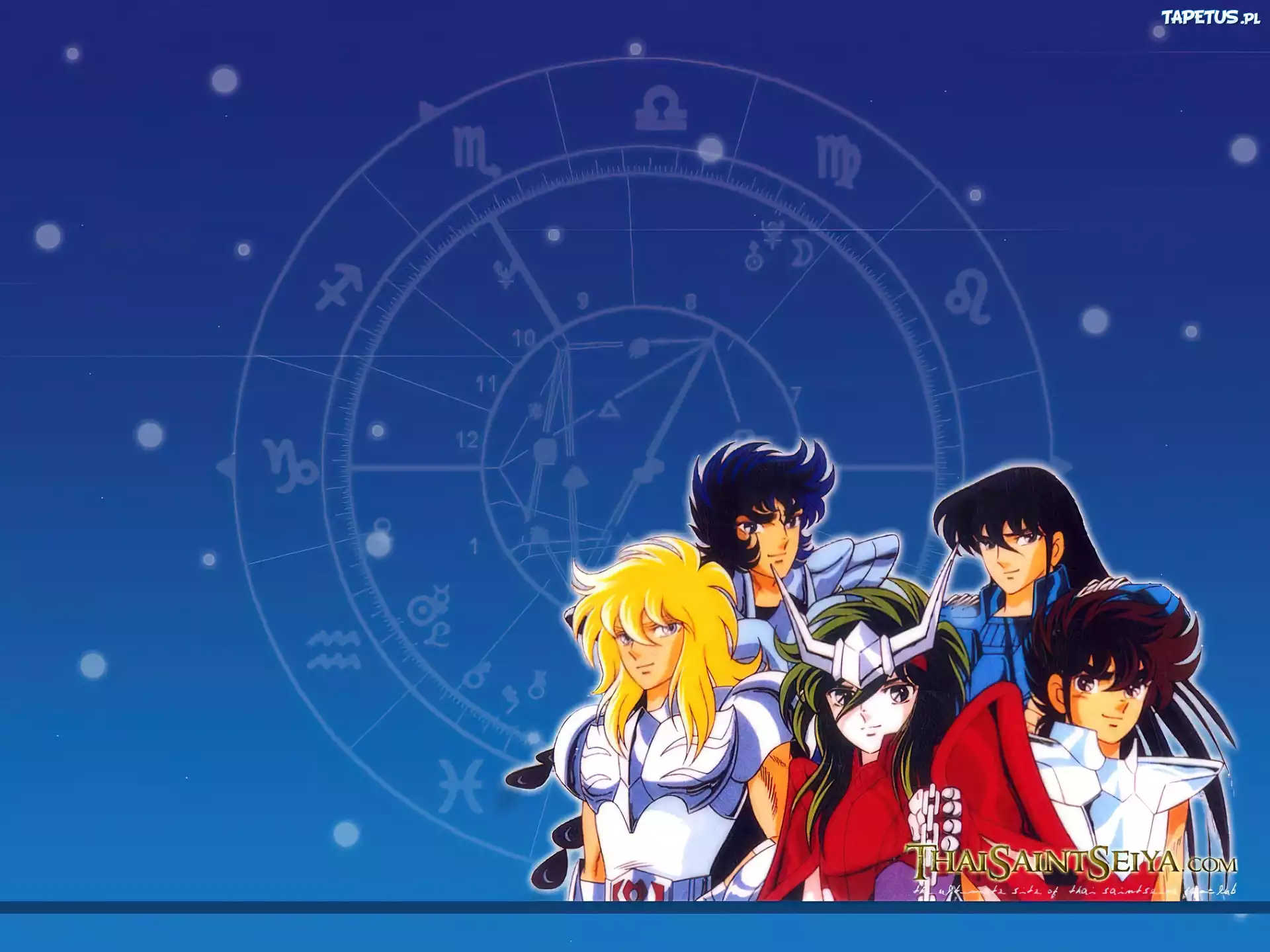 Saint Seiya, zodiak, ludzie