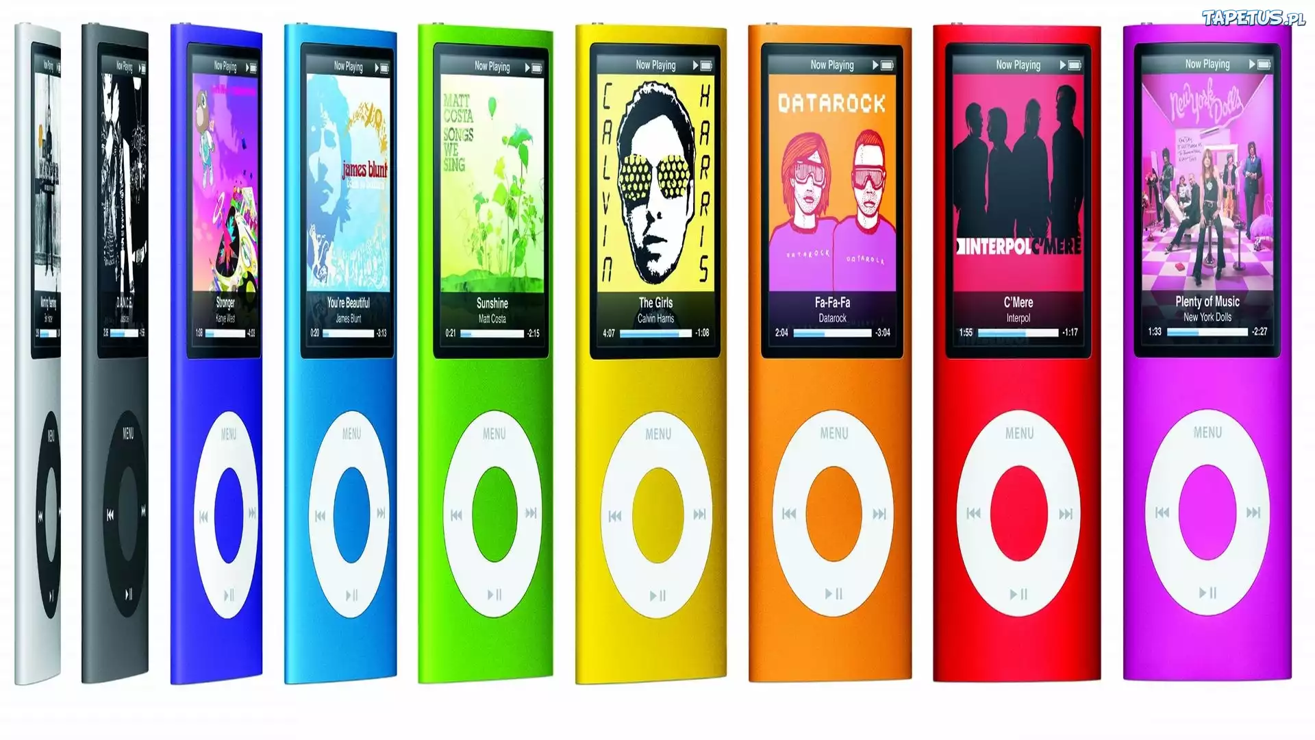 Apple, iPod Nano, Odtwarzacz MP3, Muzyka