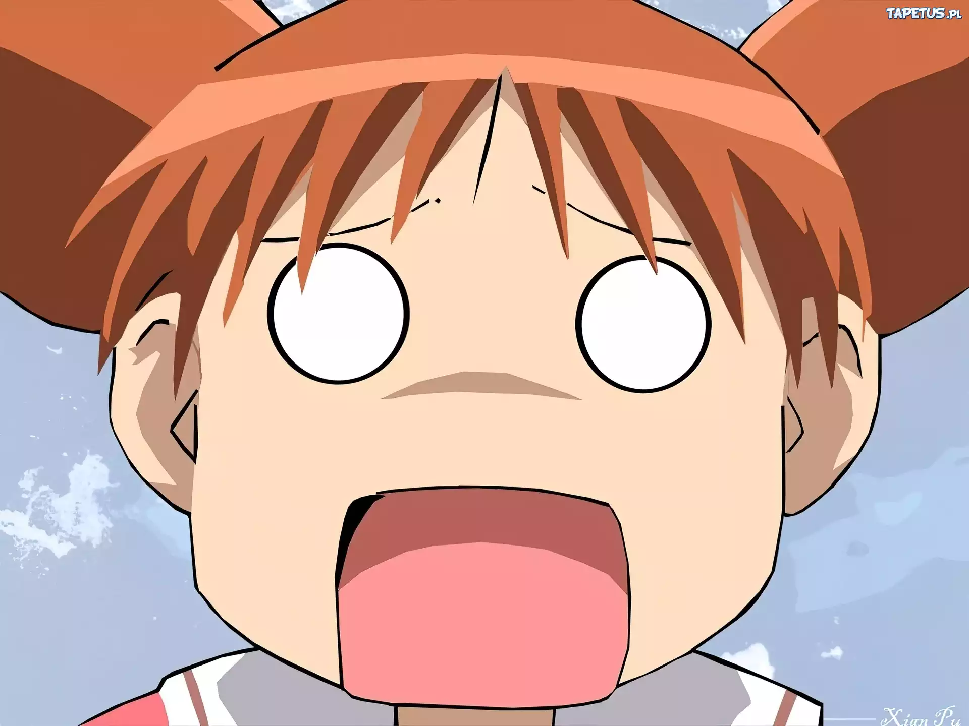 Azumanga Daioh, twarz, oczy