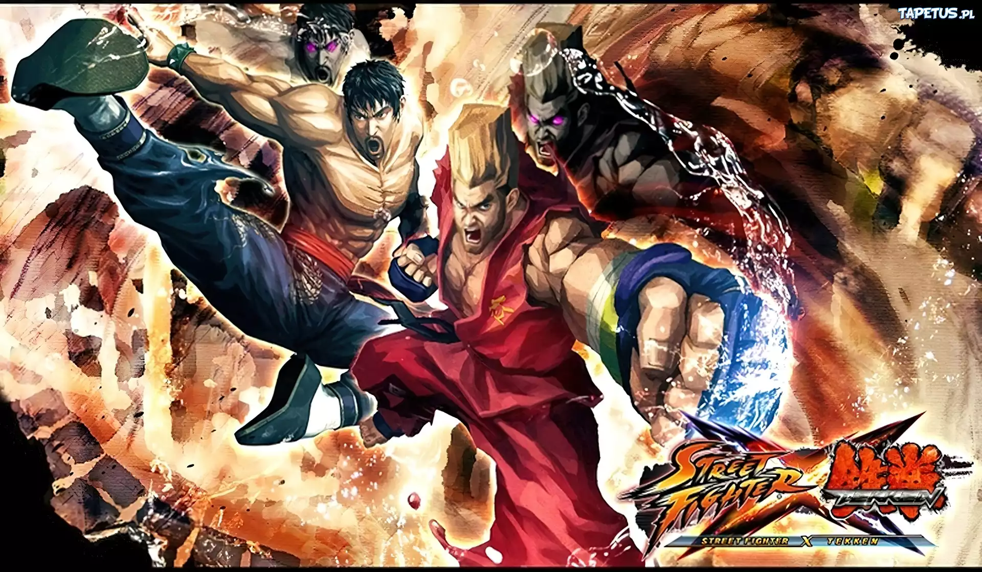 Street Fighter X Tekken, Marshal Law, Paul Phoneix