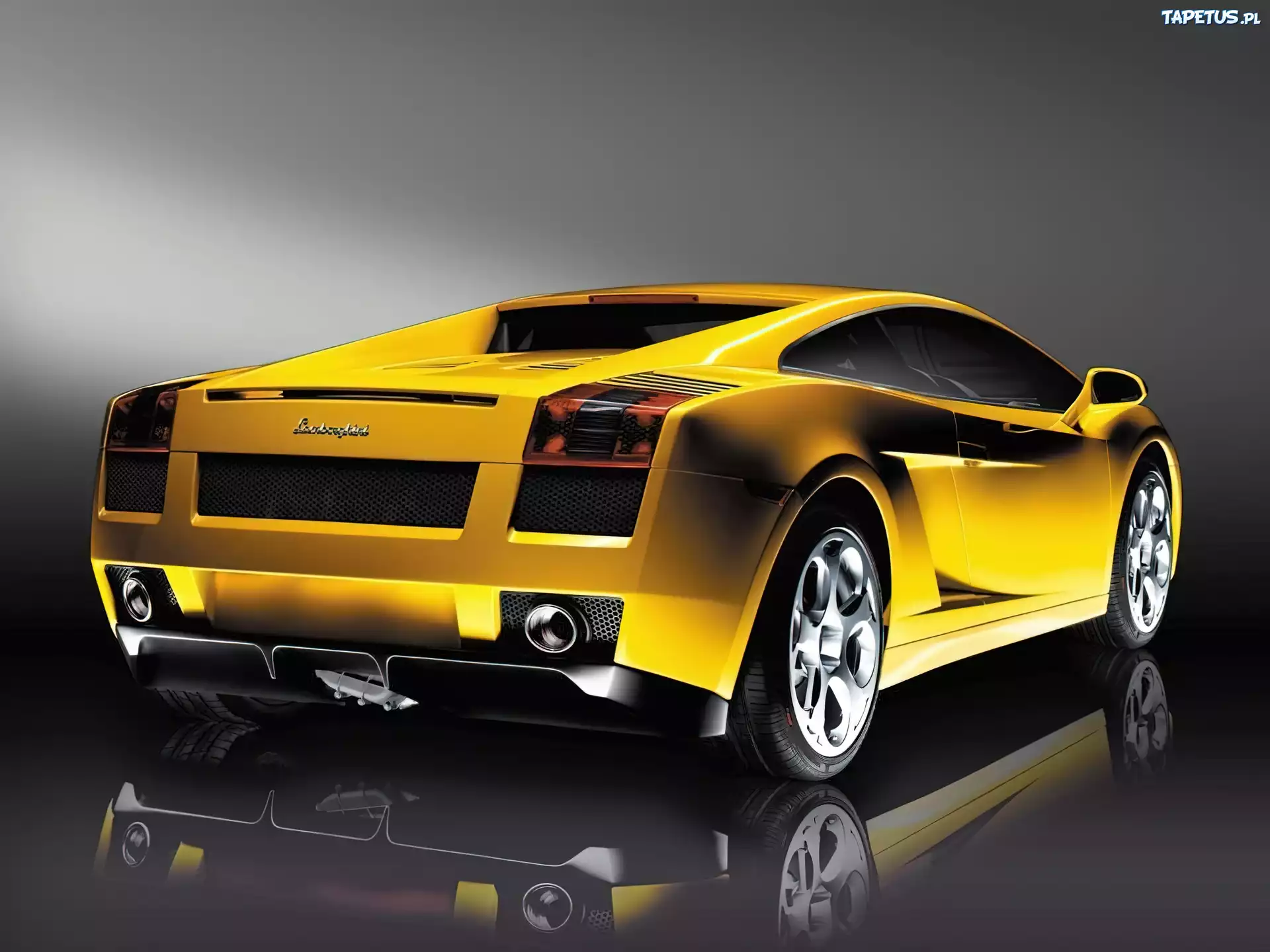 Lamborghini Gallardo, Tył