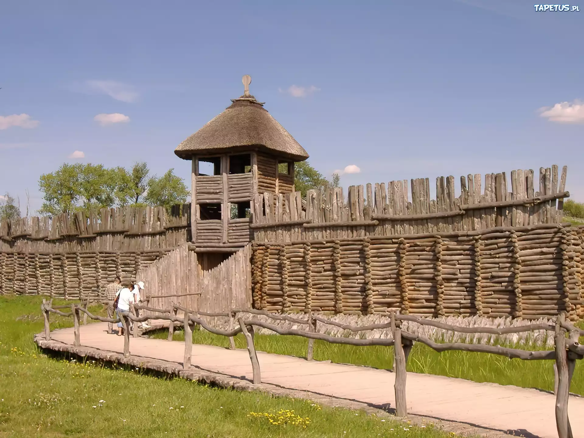 Polska, Biskupin, Osada, Muzeum Archeologiczne