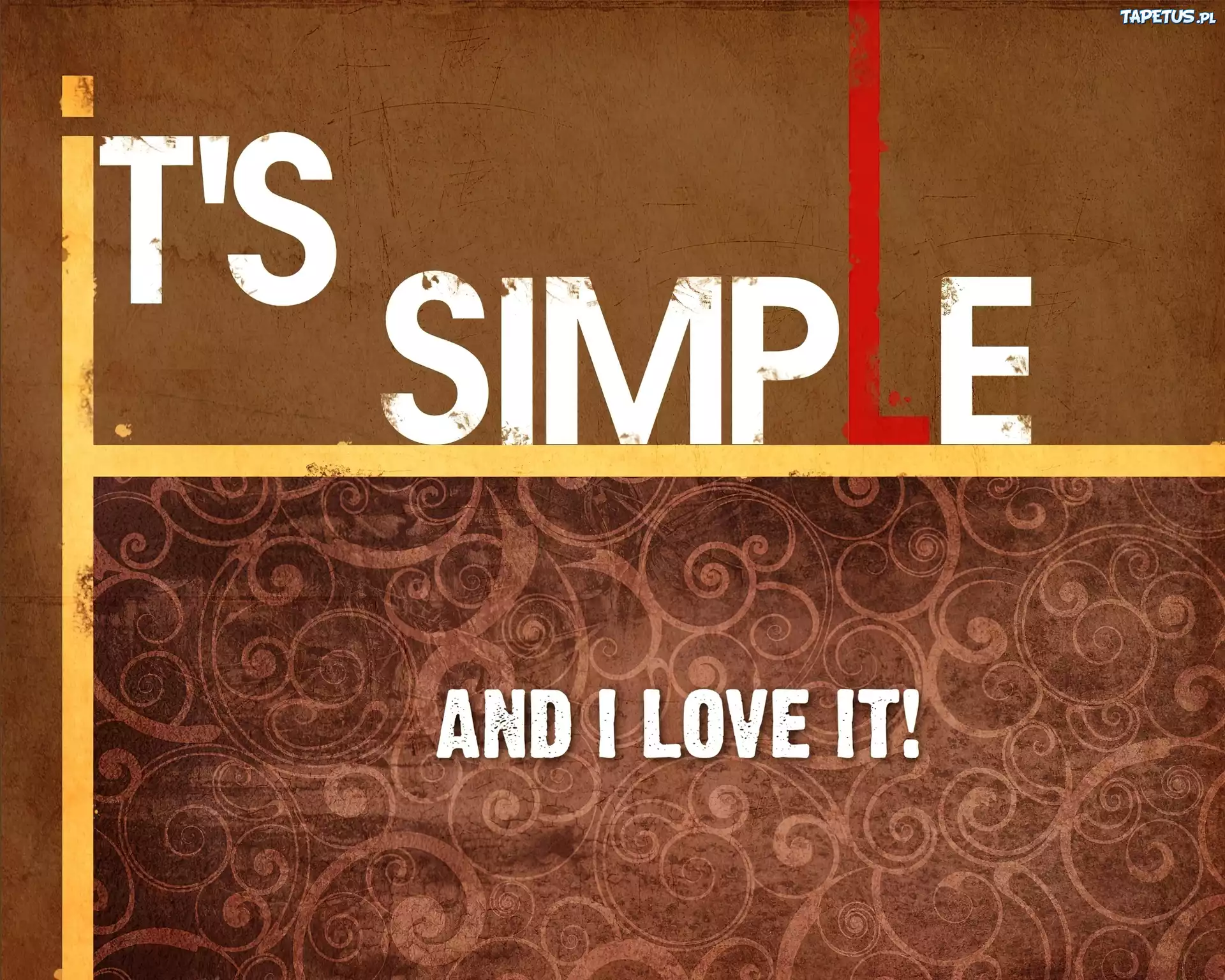 And i love it