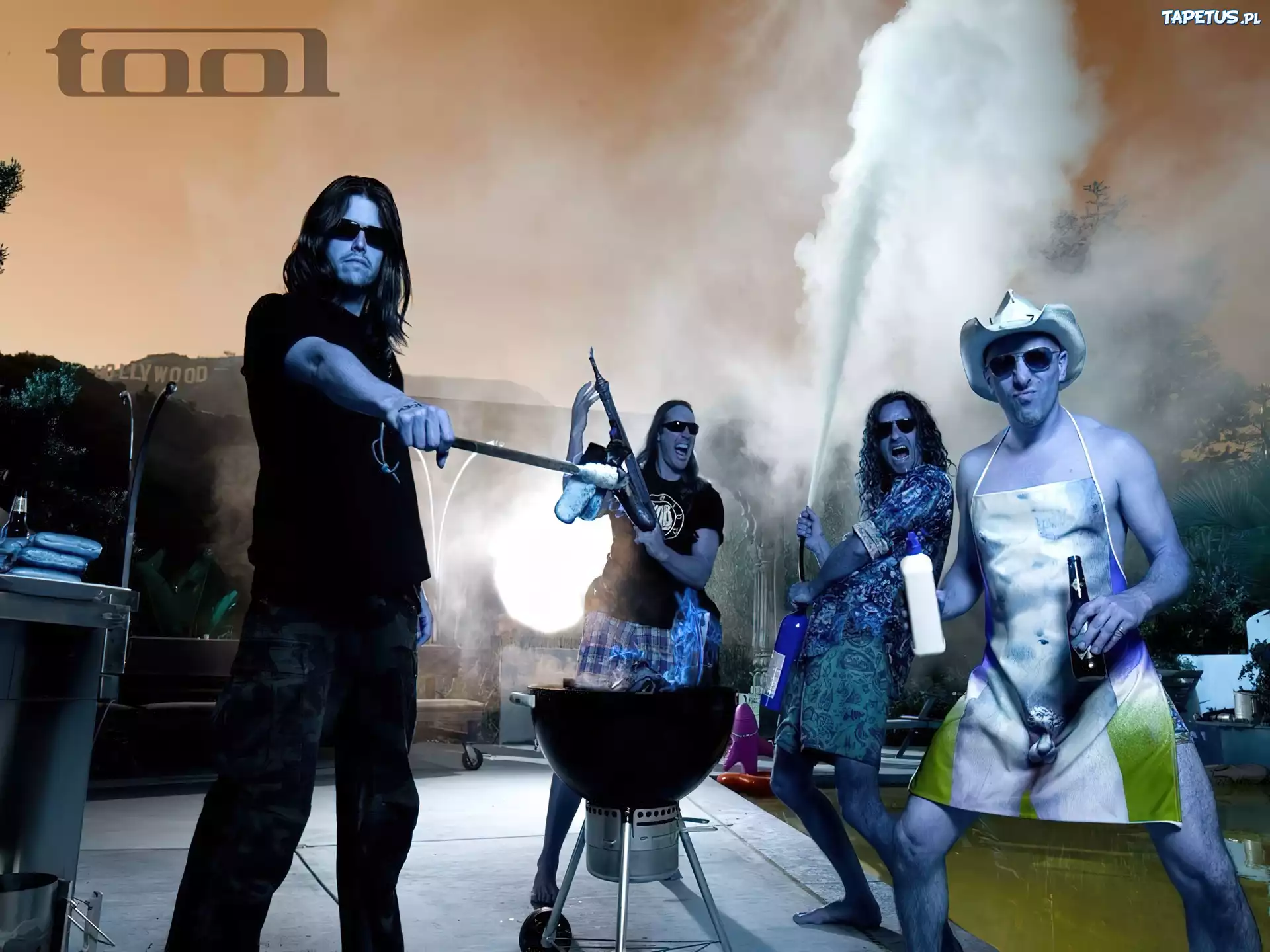 Tool,fartuszek ,grill, piwo