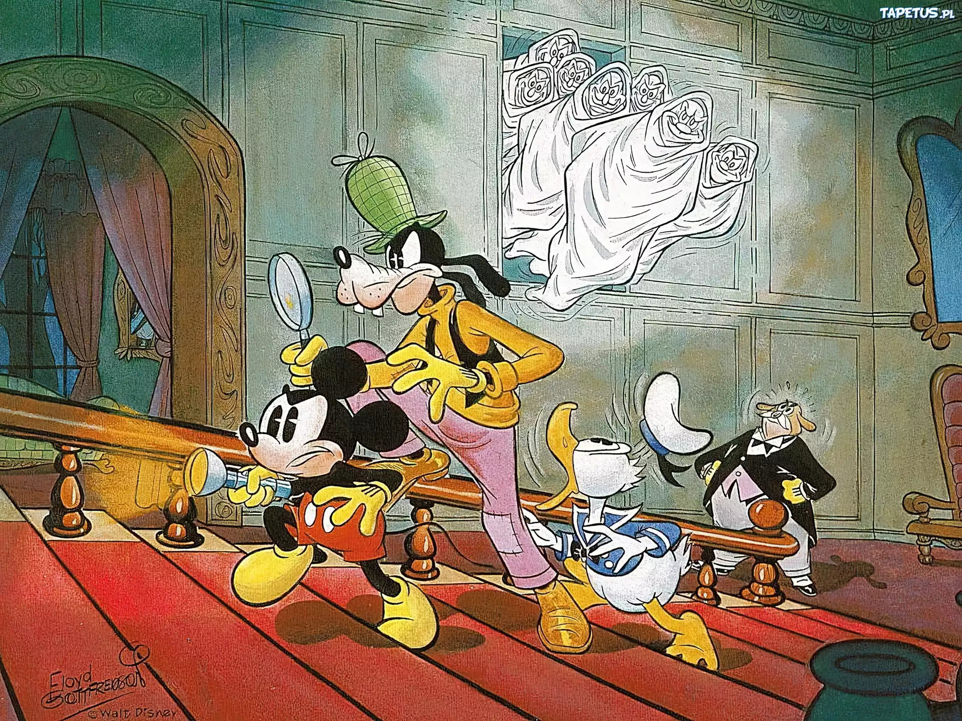 Goofy, Myszka Miki, Kaczor Donald