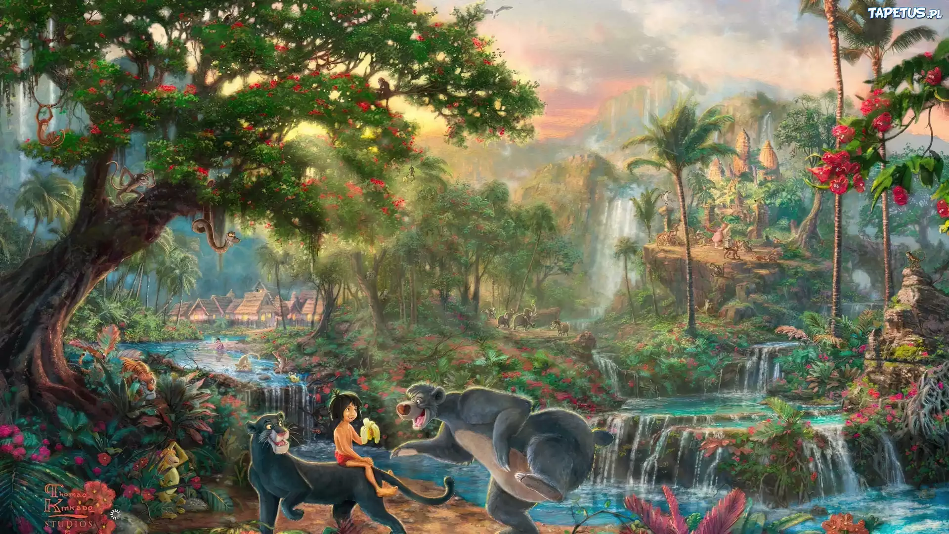Thomas Kinkade, Disney, Księga Dżungli