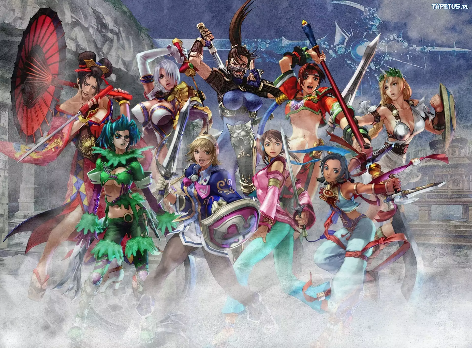 Soul Calibur III, Dziewczyny