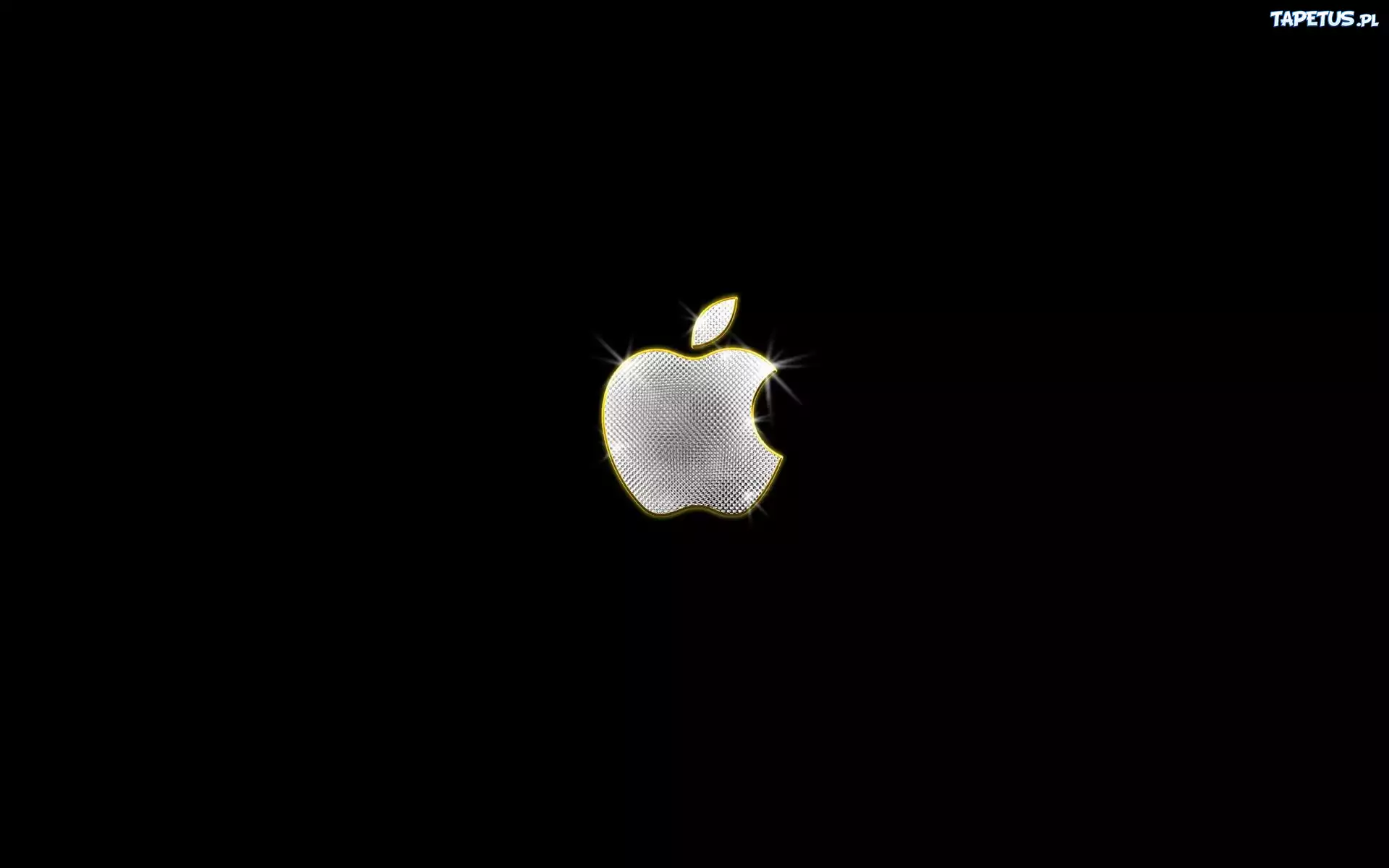 Apple, Błyszczące, Logo