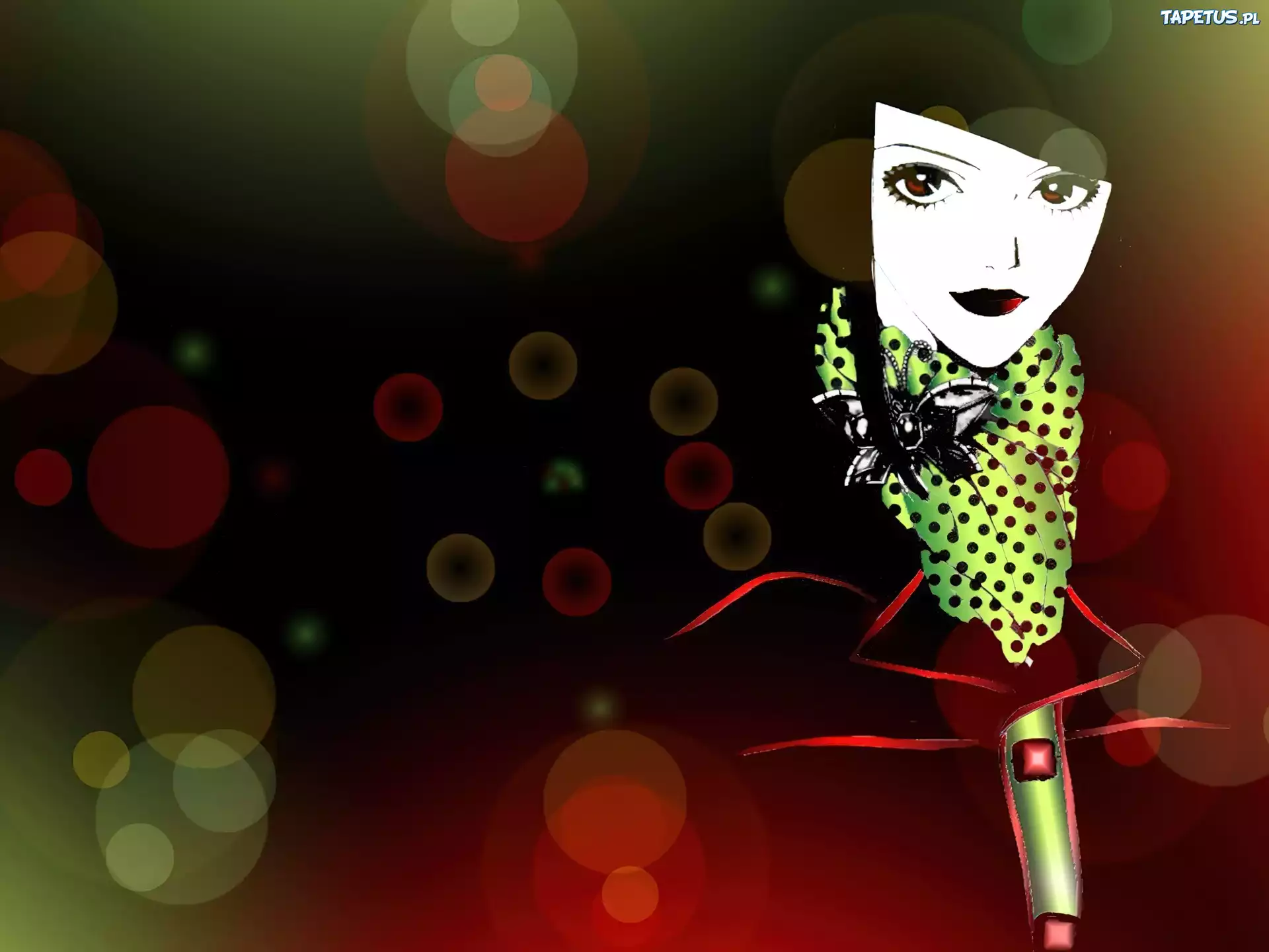 Paradise Kiss, kobieta, maska