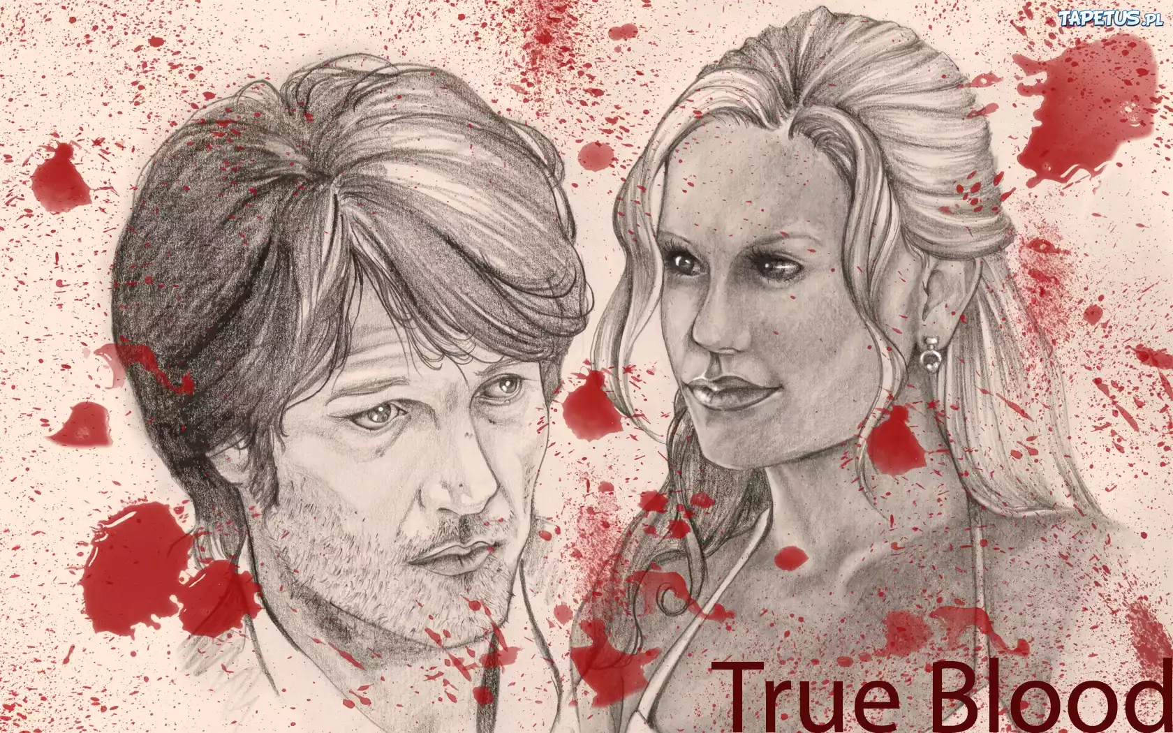 True Blood, Sooki, Bill, Szkic