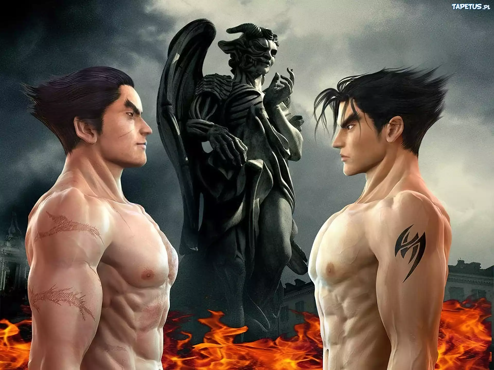 Tekken 6, Kazuya Mishima, Jin Kazama