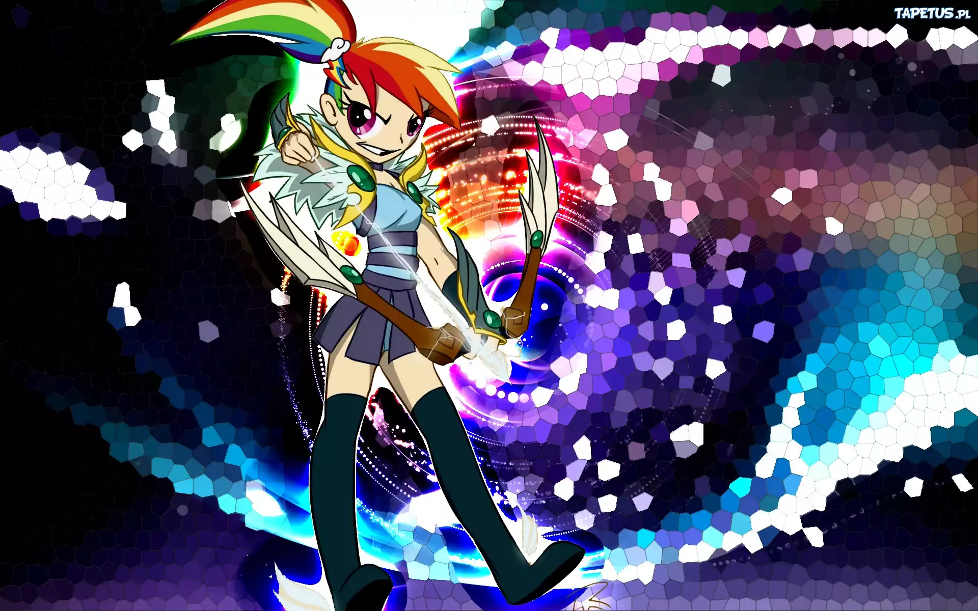 My Little Pony, Rainbow Dash, Wersja, Ludzka