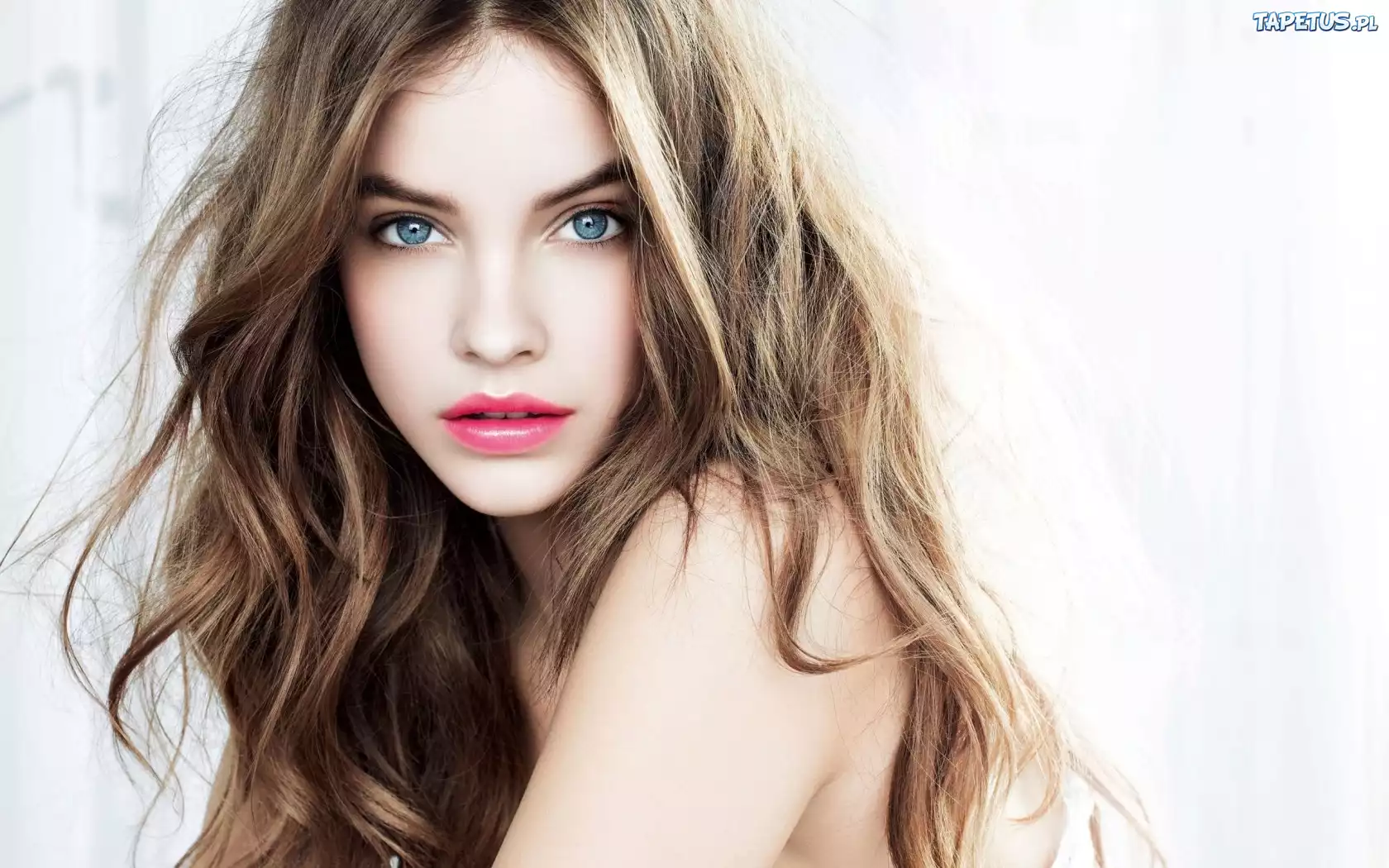 Kobieta, Niebieskie, Oczy, Barbara Palvin