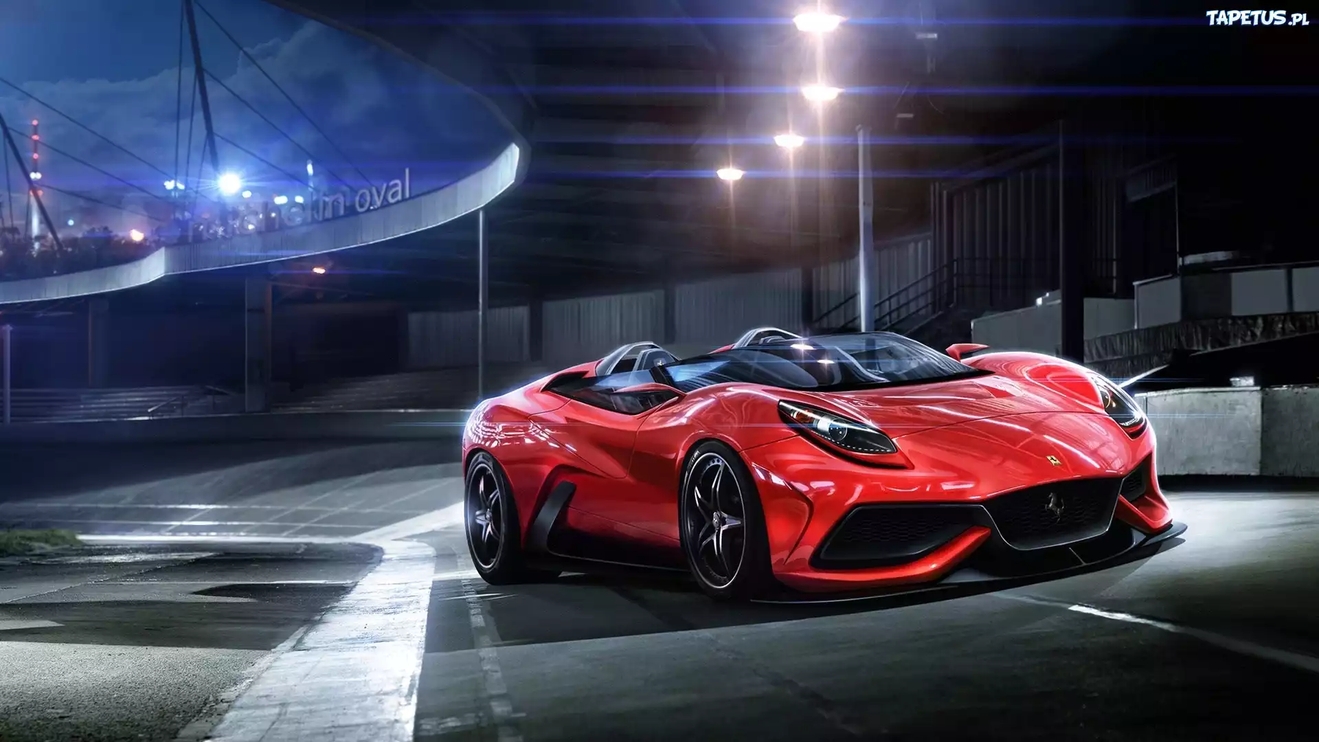 Ferrari F12 Berlinetta Concept, Tor, Światła