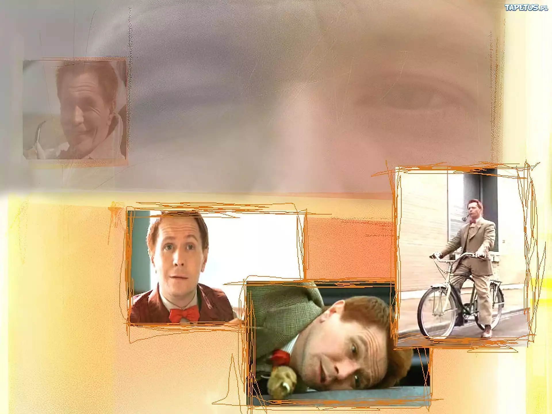 Gary Oldman,jasny garnitur, rower