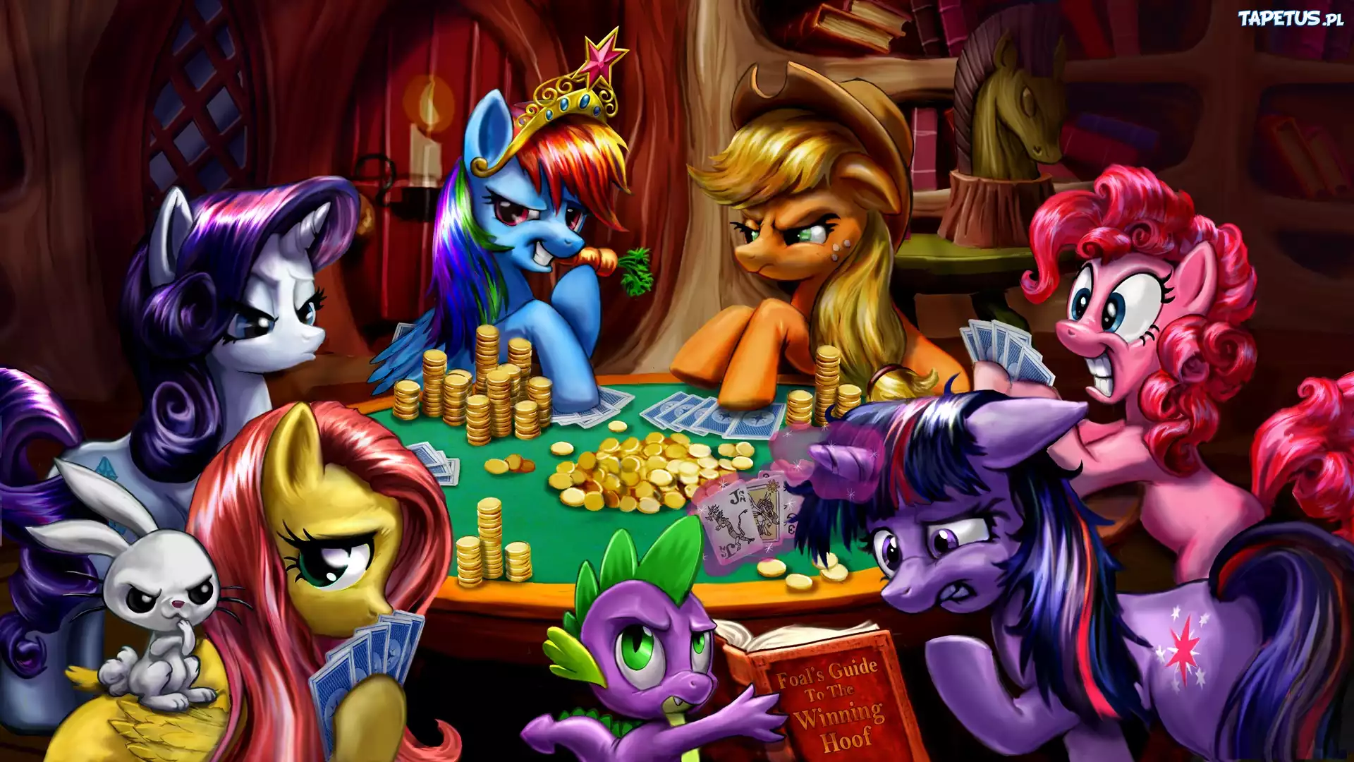 My Little Pony Przyjaźń To Magia, Kucyki, Spike