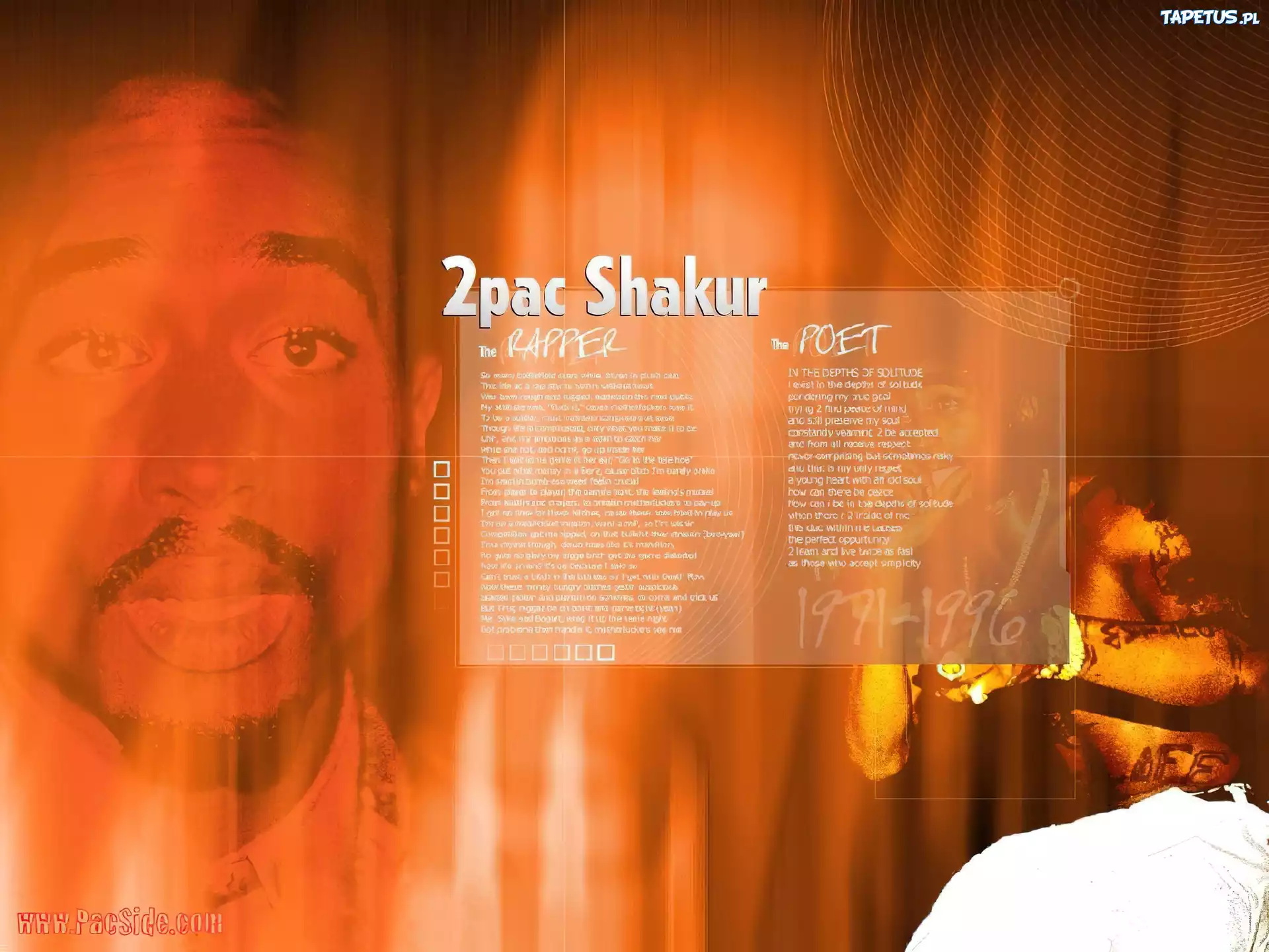 2 Pac, Grube, Brwi