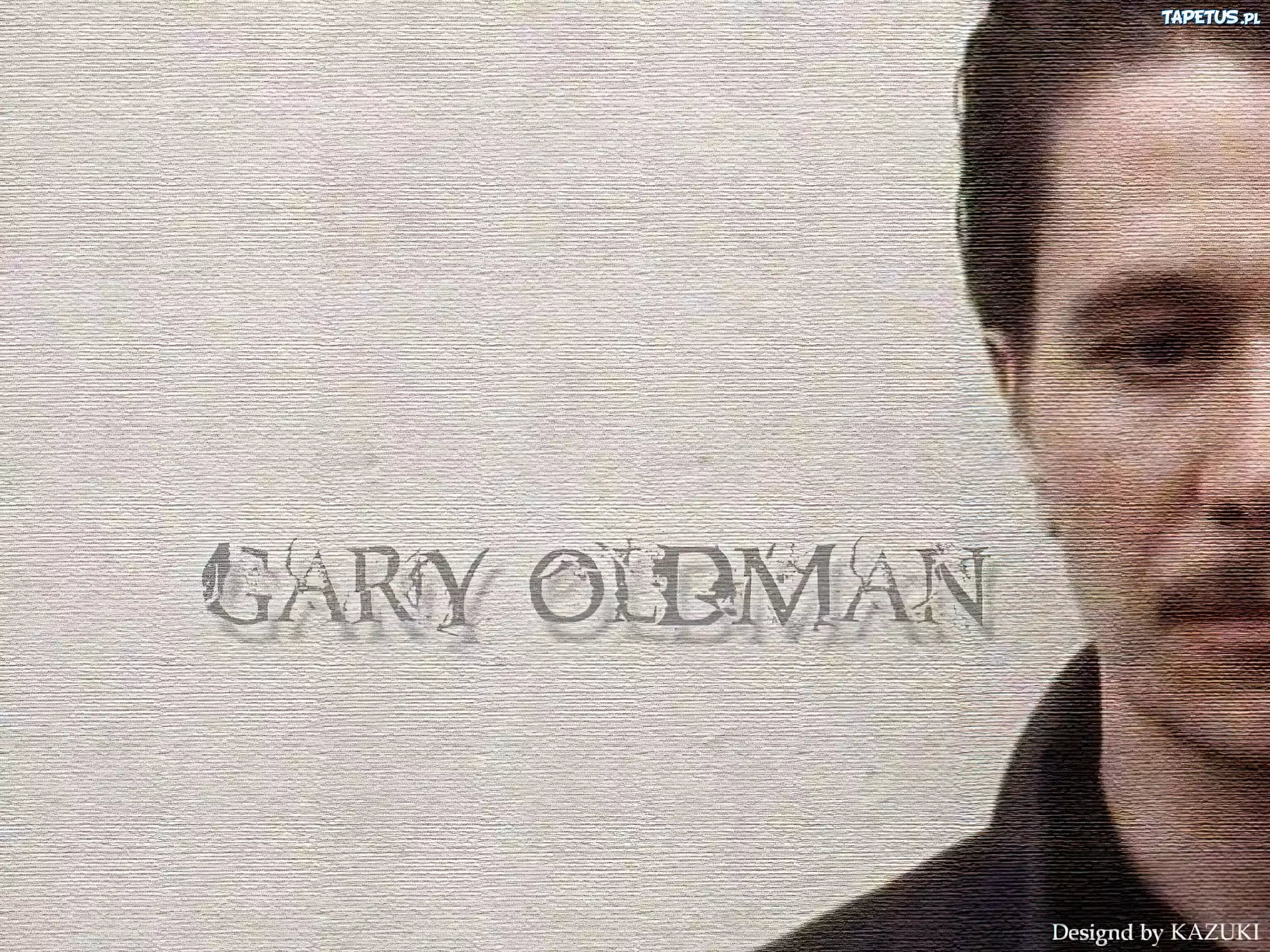 Gary Oldman,pół twarzy