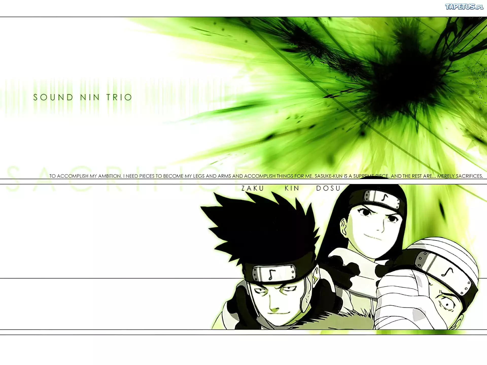 Naruto, twarze