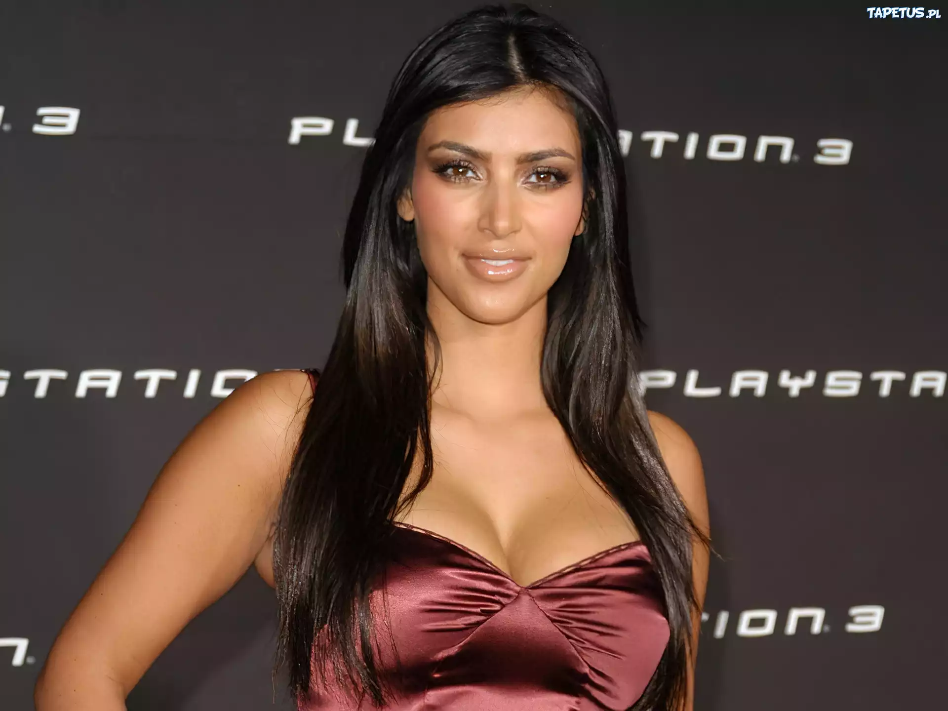 Kim Kardashian, Kobieta,sukienka , włosy